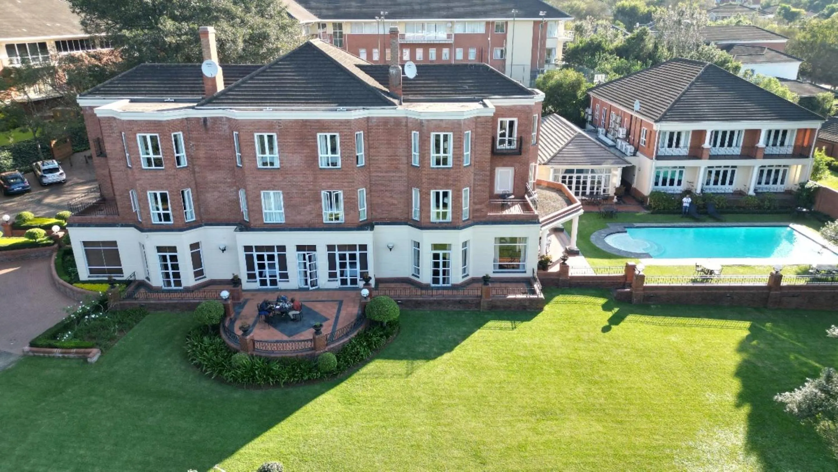 Bird's eye view in Redlands Hotel