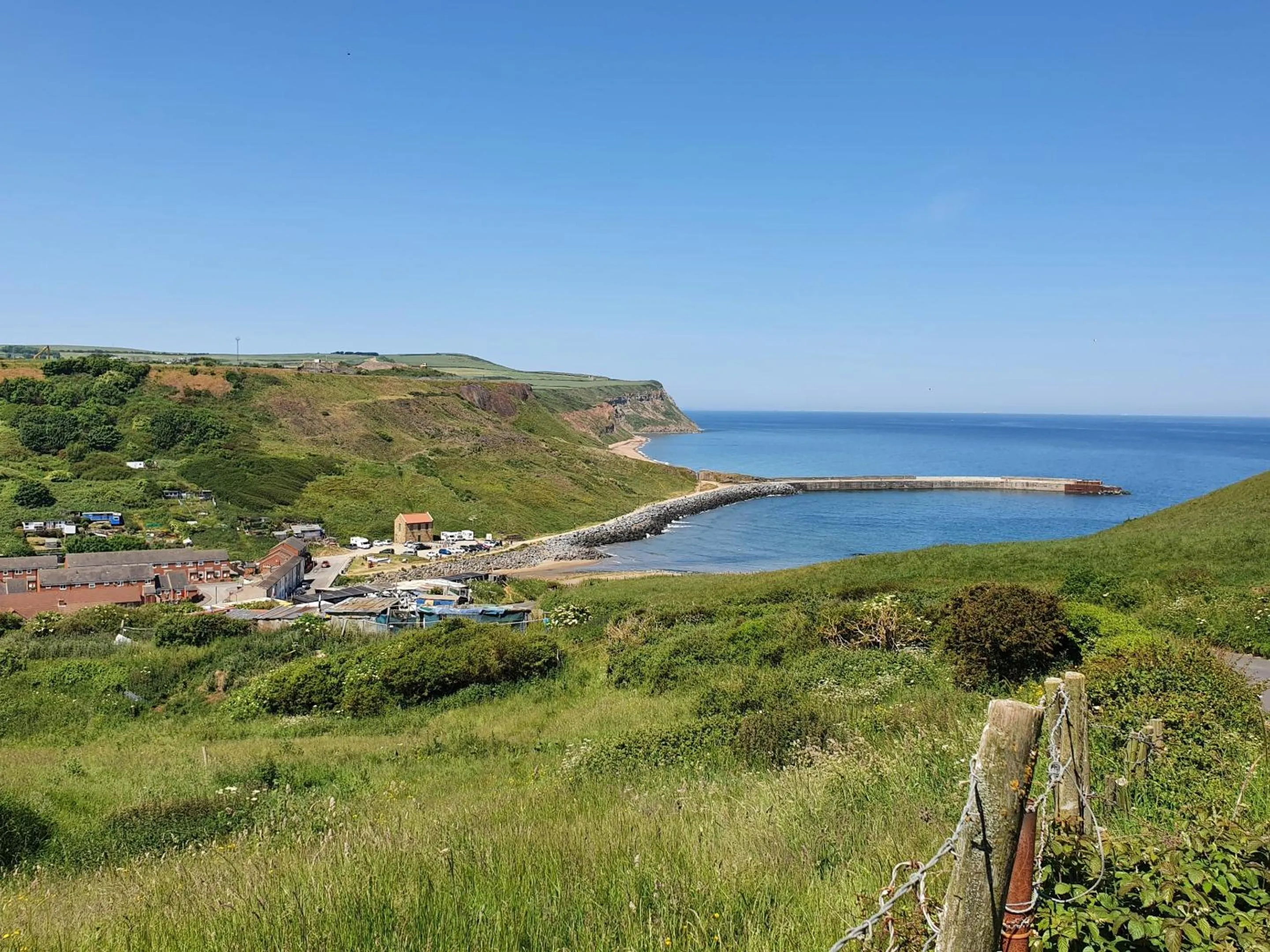 Beach, Natural Landscape in Saltburn Holidays 1 Park View Loftus