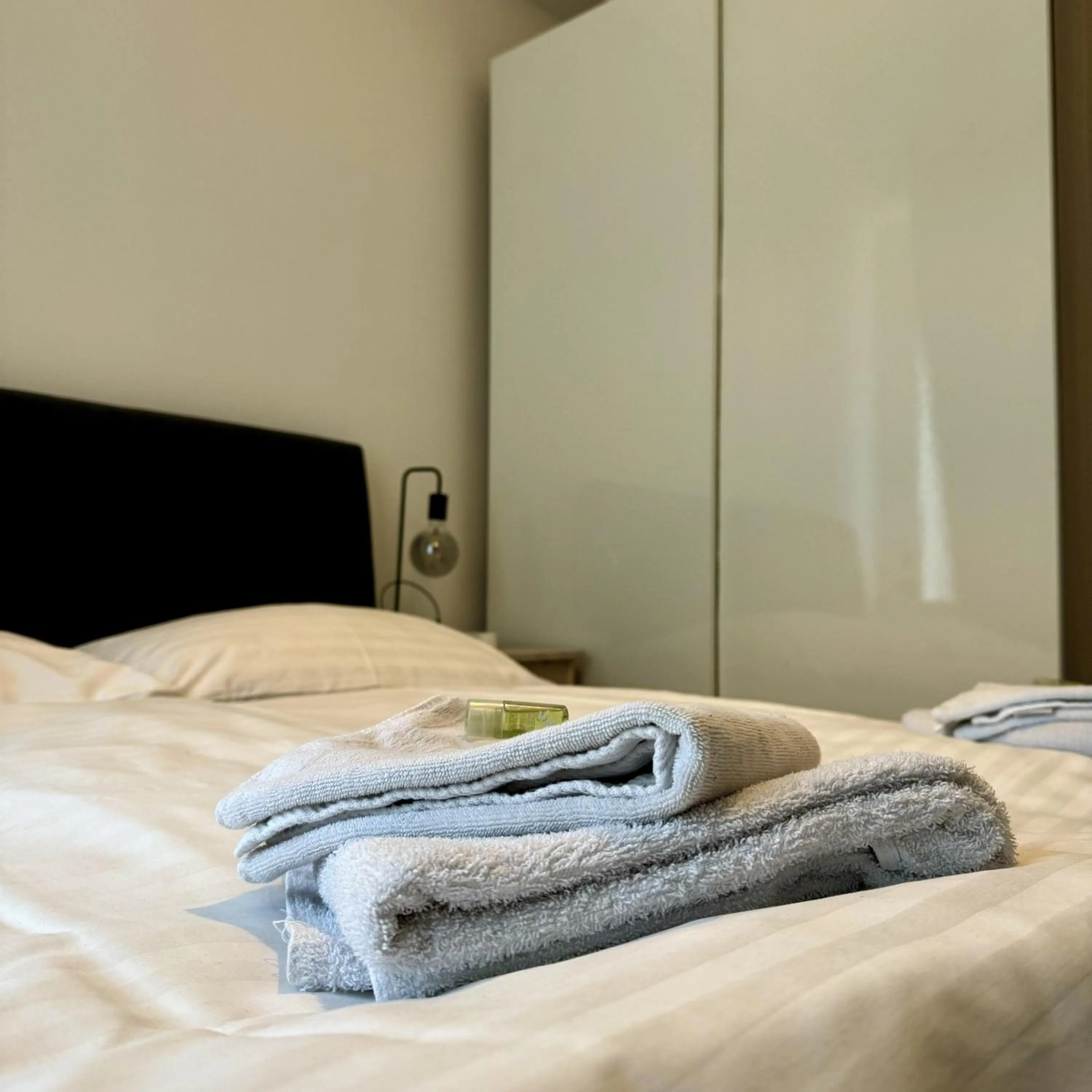 wardrobe, Bed in Hotel Avion