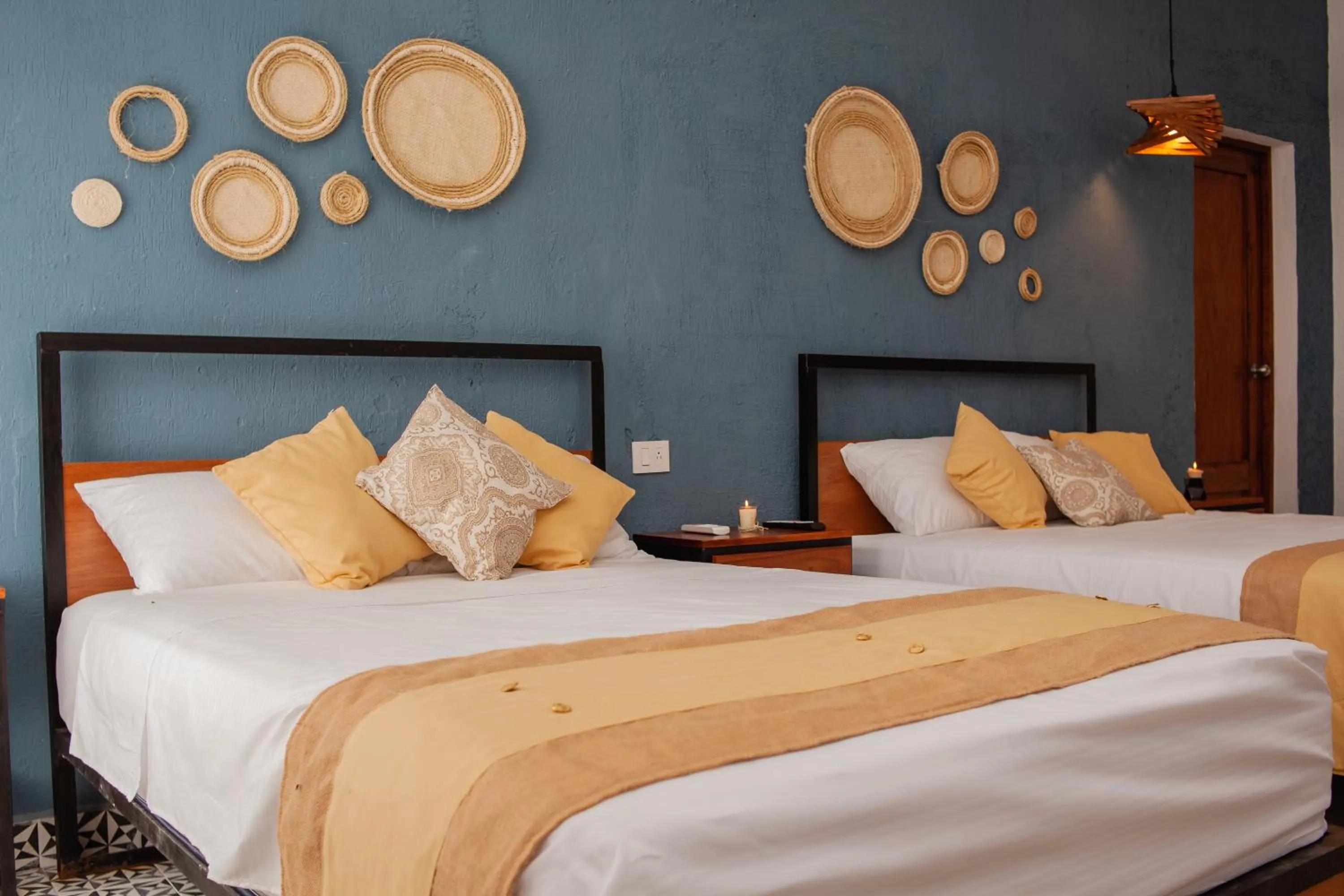 Bed in Casa Tulita Valladolid