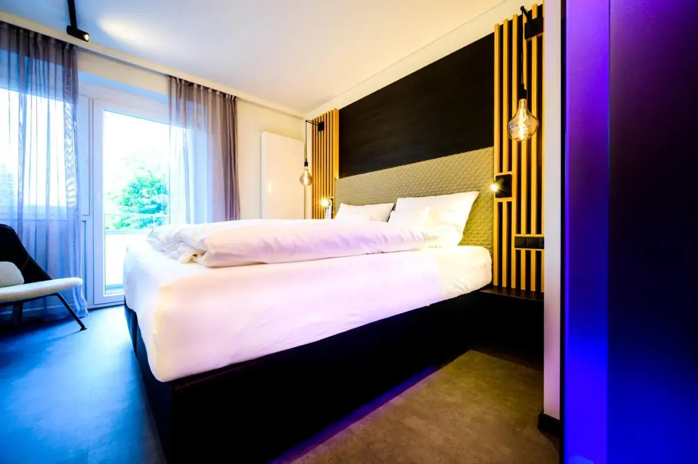 Standard Double Room with Balcony - single occupancy in Aqua Blu Hotel Standard Double Room with Balcony - single occupancy in Aqua Blu Hotel