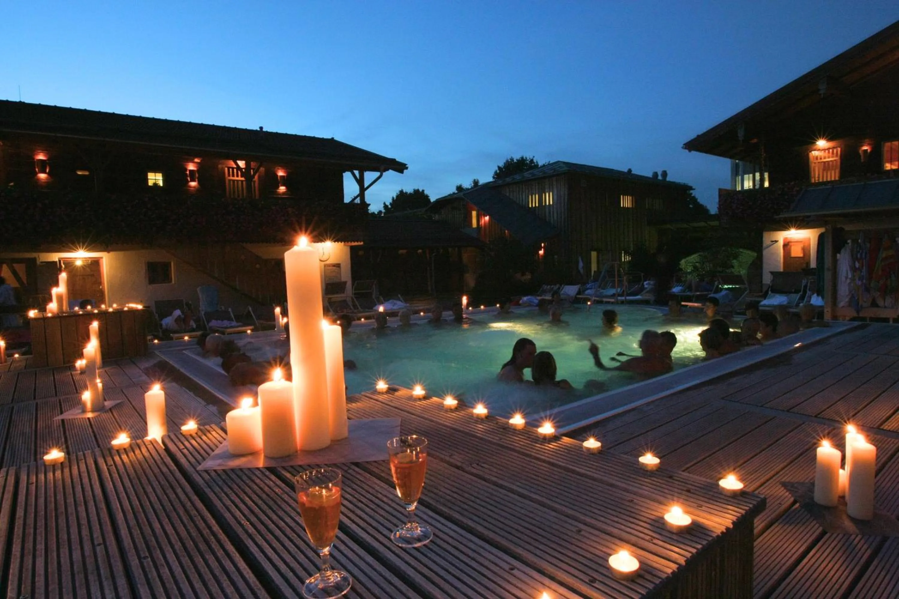 Off site in Aqua Blu Hotel