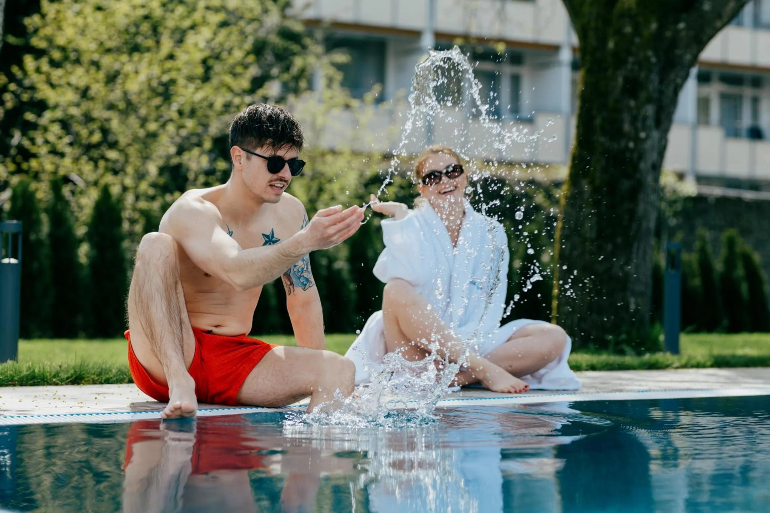 Day in Aqua Blu Hotel