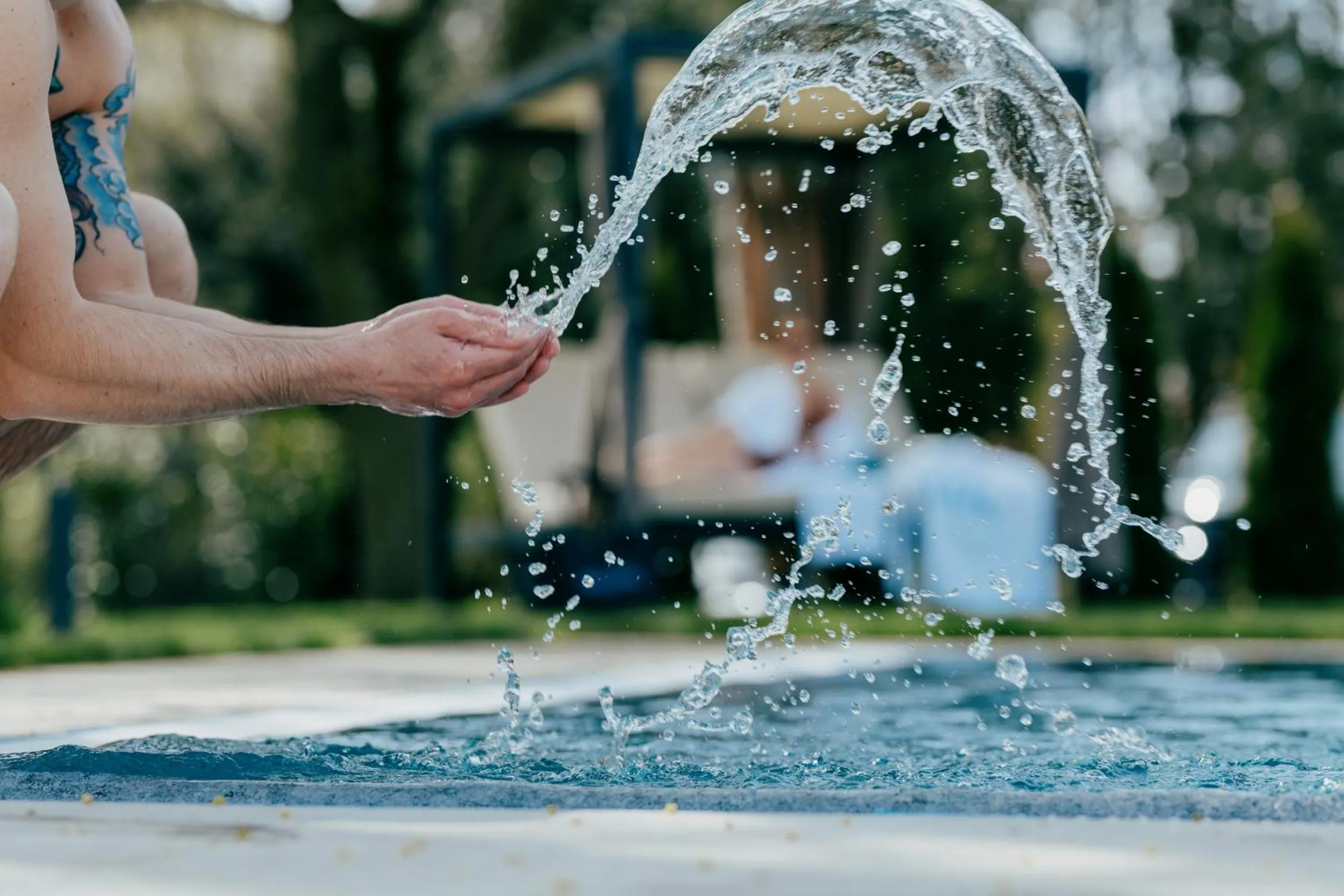 Garden in Aqua Blu Hotel