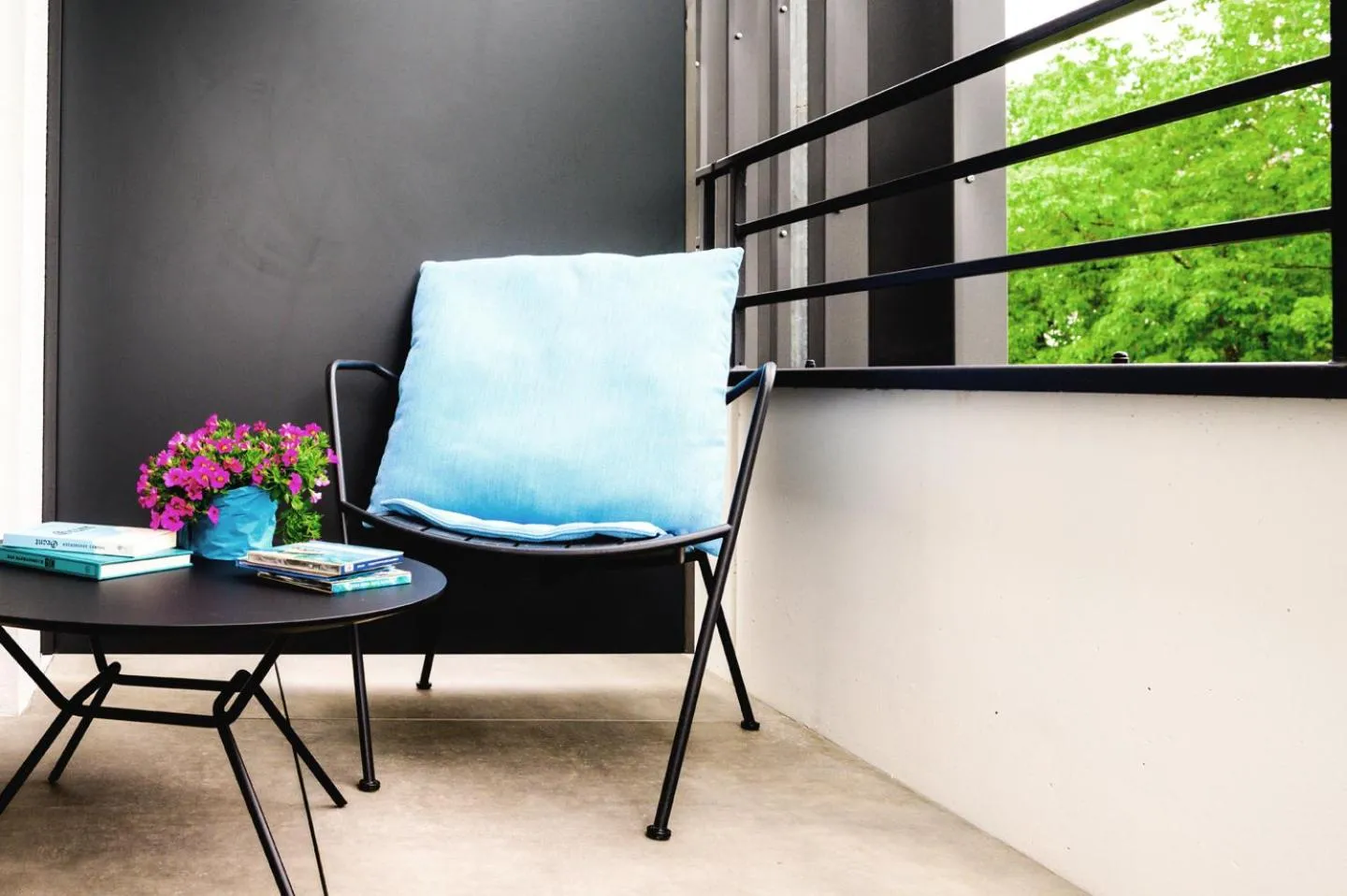 Balcony/Terrace in Aqua Blu Hotel