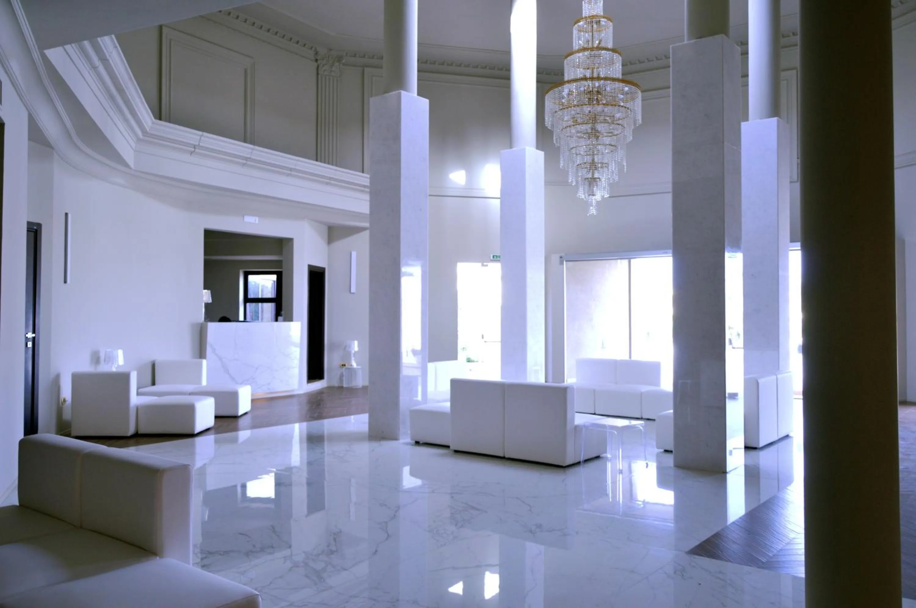 Lobby or reception in Desusino Residence & Hotel
