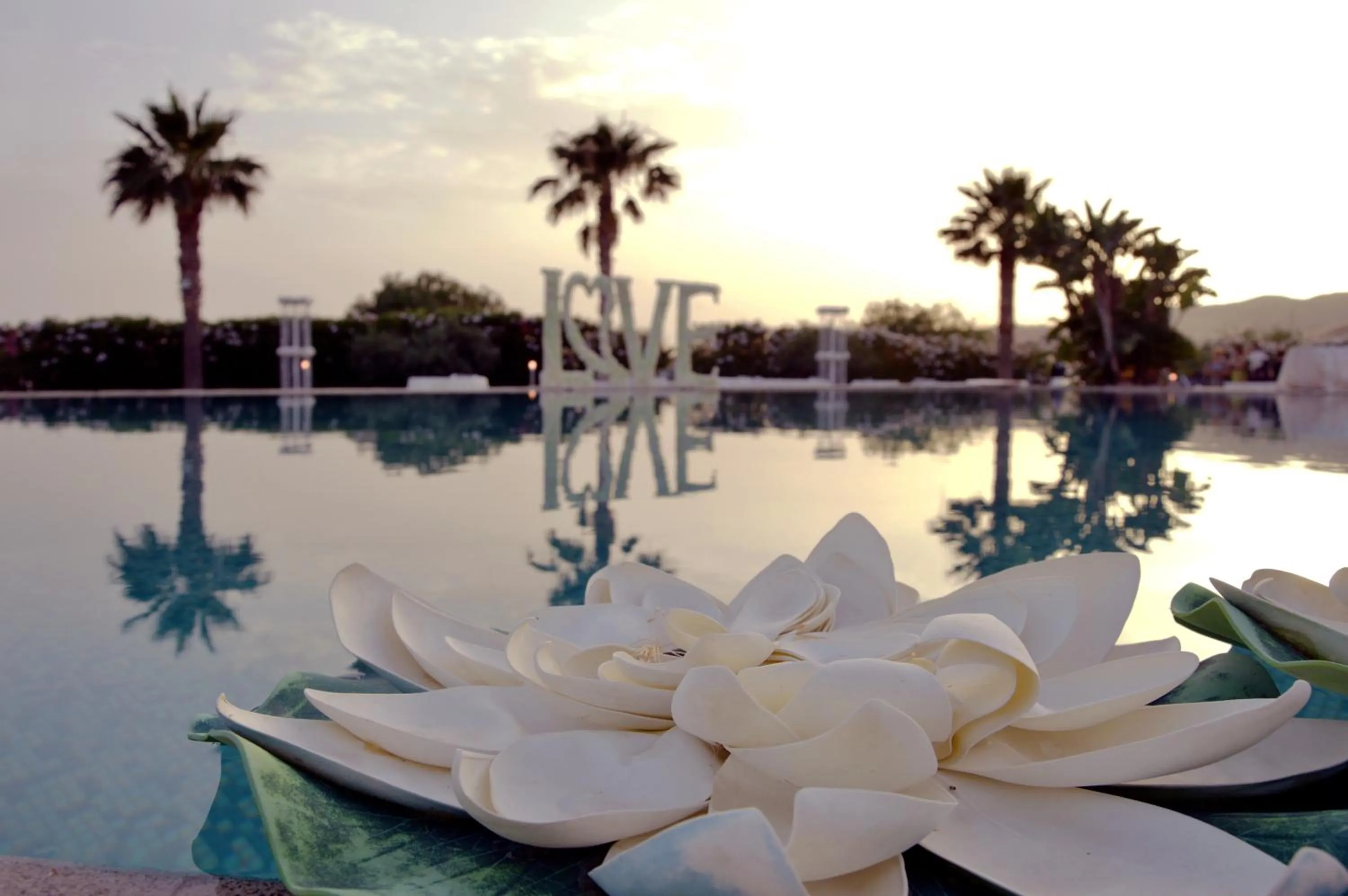 Swimming pool in Desusino Residence & Hotel