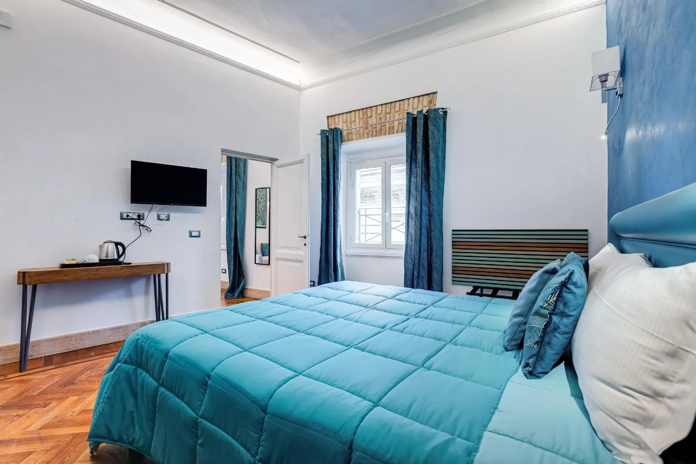 Bedroom, Bed in Navona Queen Rooftop