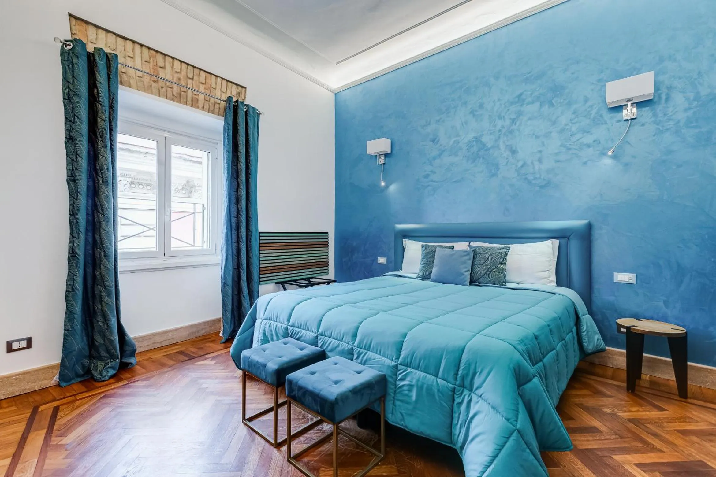 Bedroom, Bed in Navona Queen Rooftop