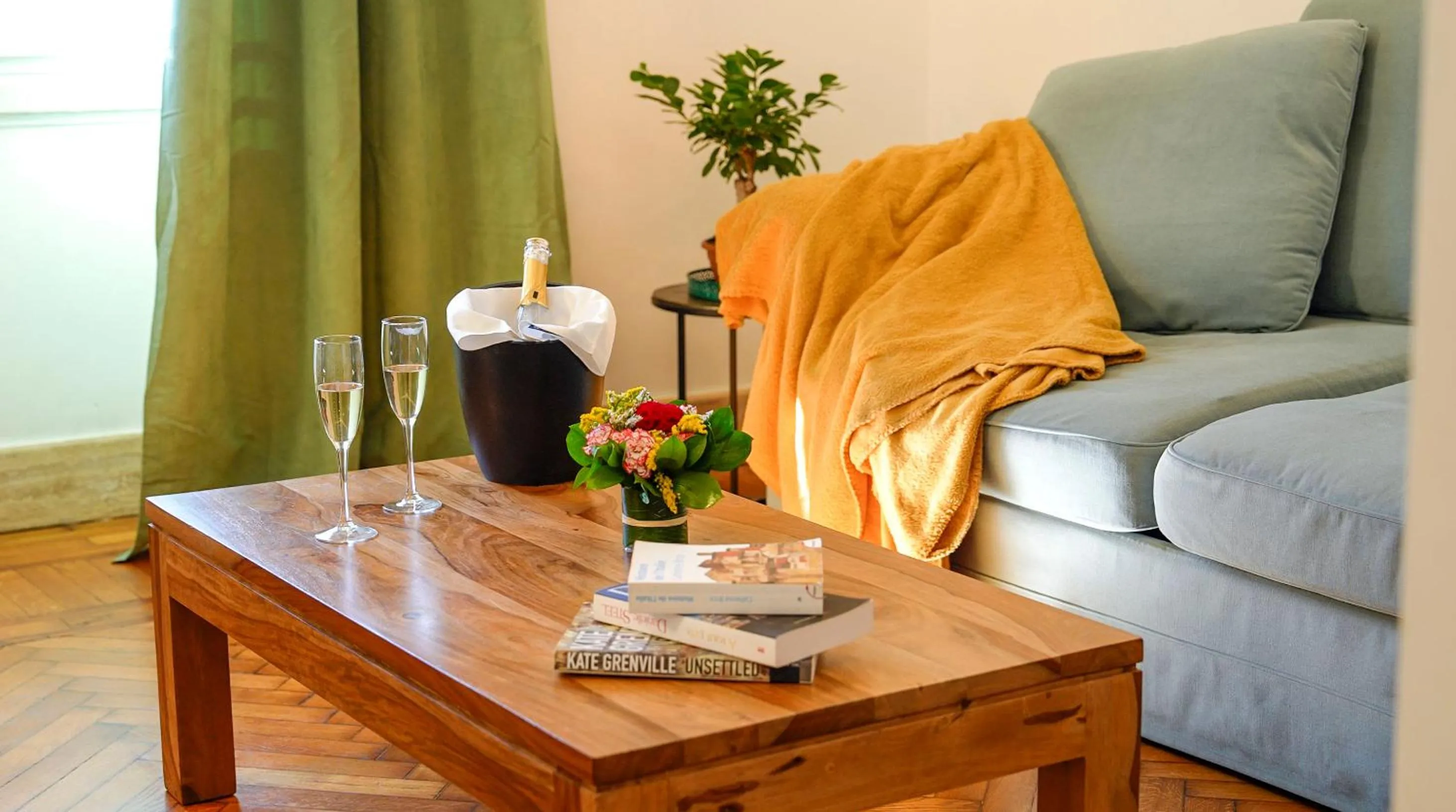 Seating area in Navona Queen Rooftop