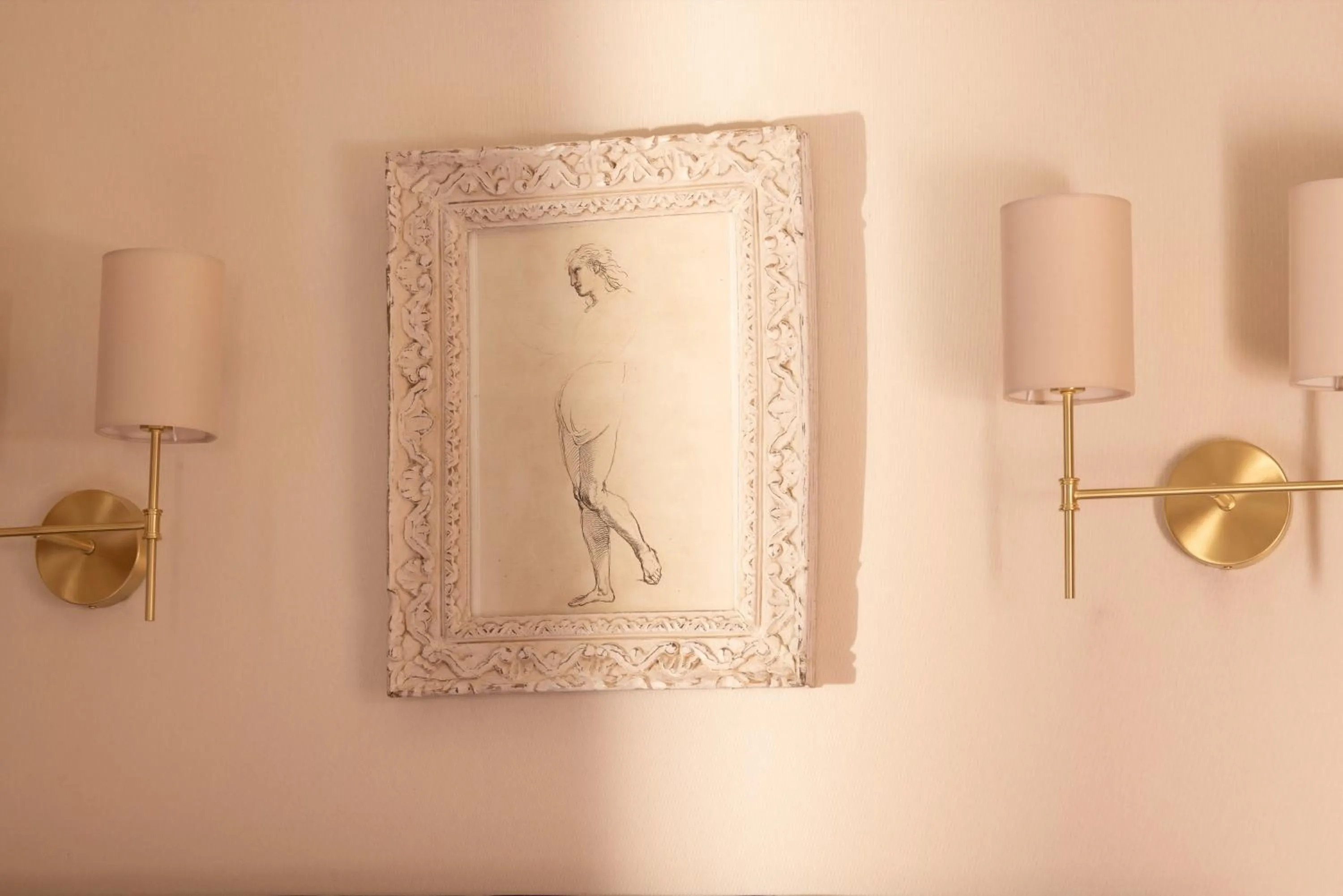 Decorative detail in Hôtel Des Marronniers