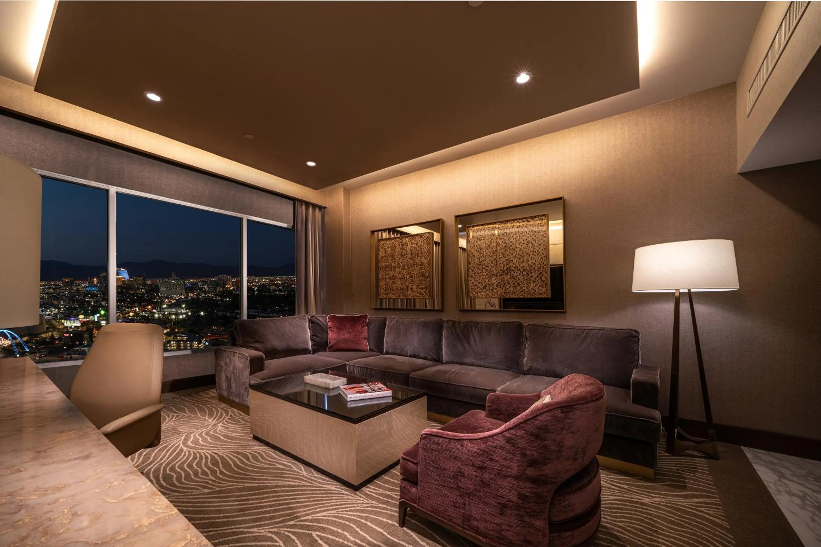 Living room in SAHARA Las Vegas