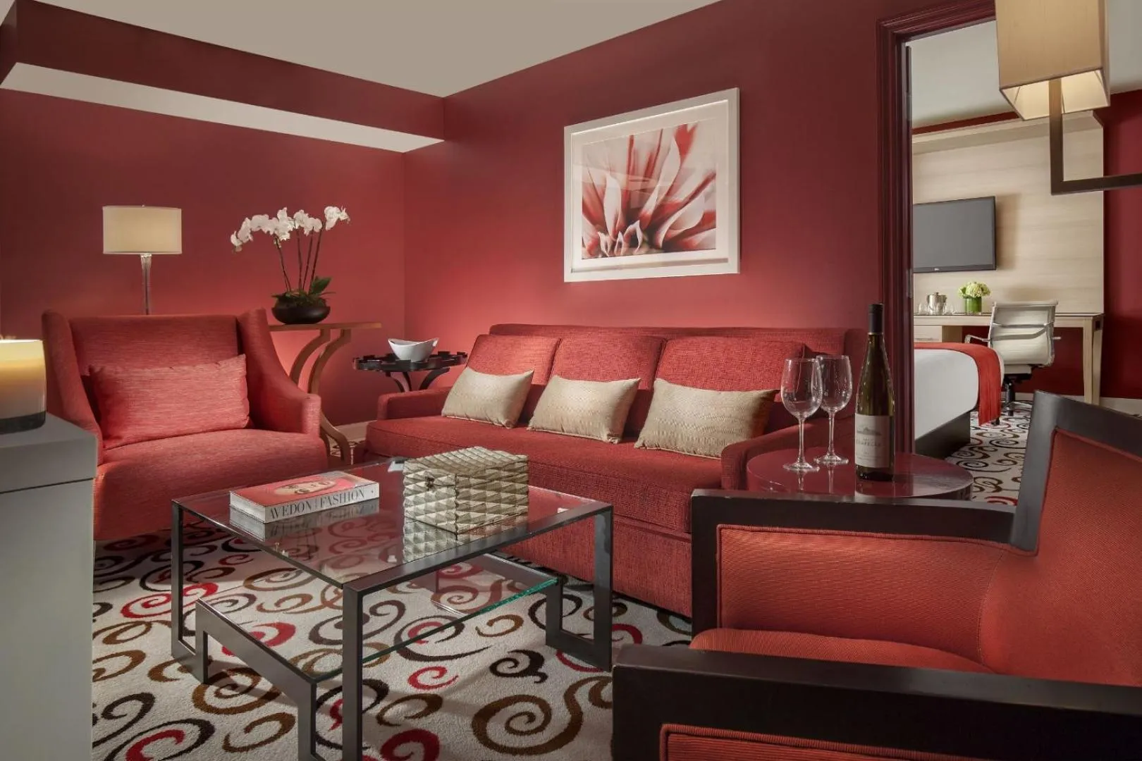 Living room in Downtown Grand Hotel & Casino