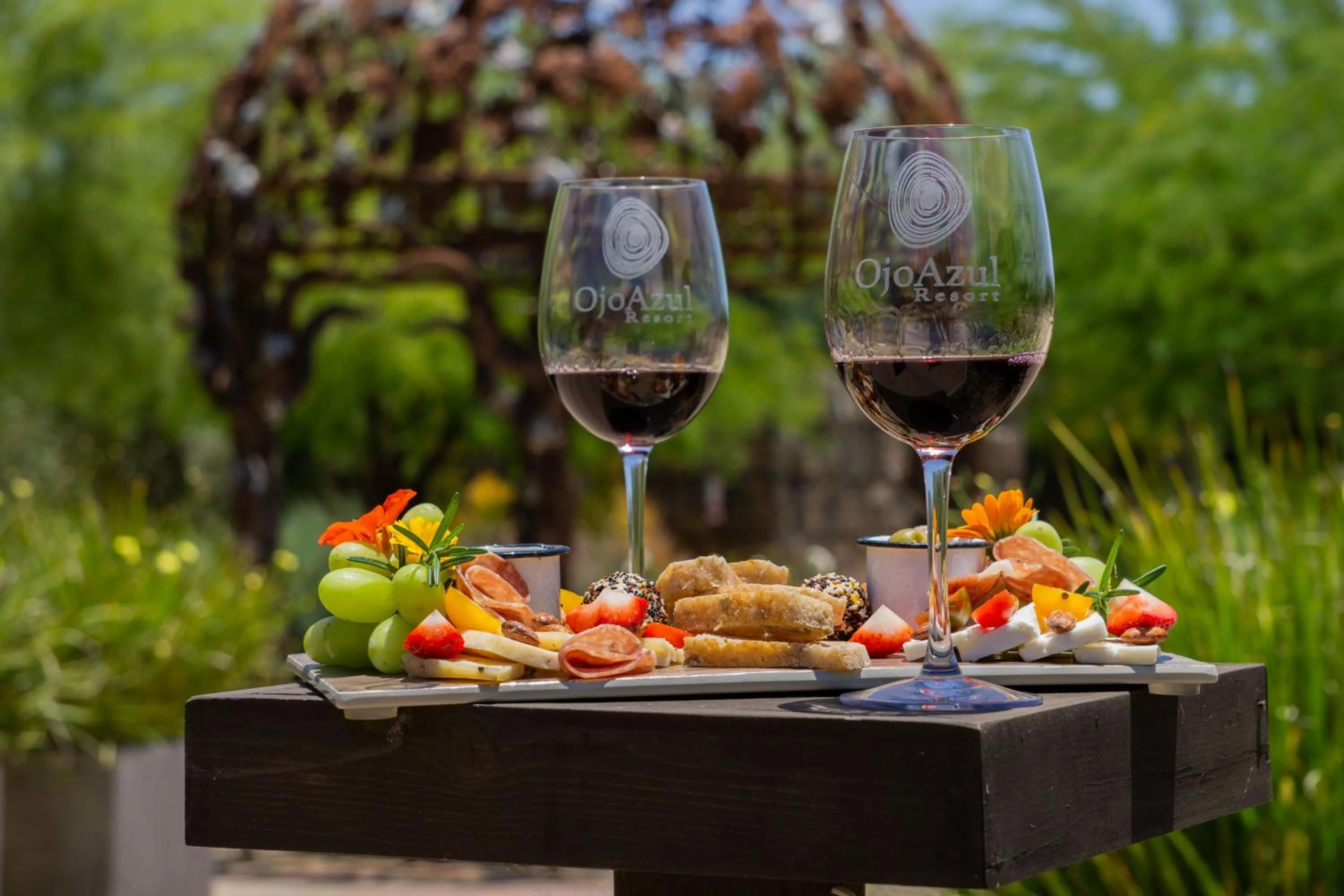 Garden in OJO AZUL RESORT
