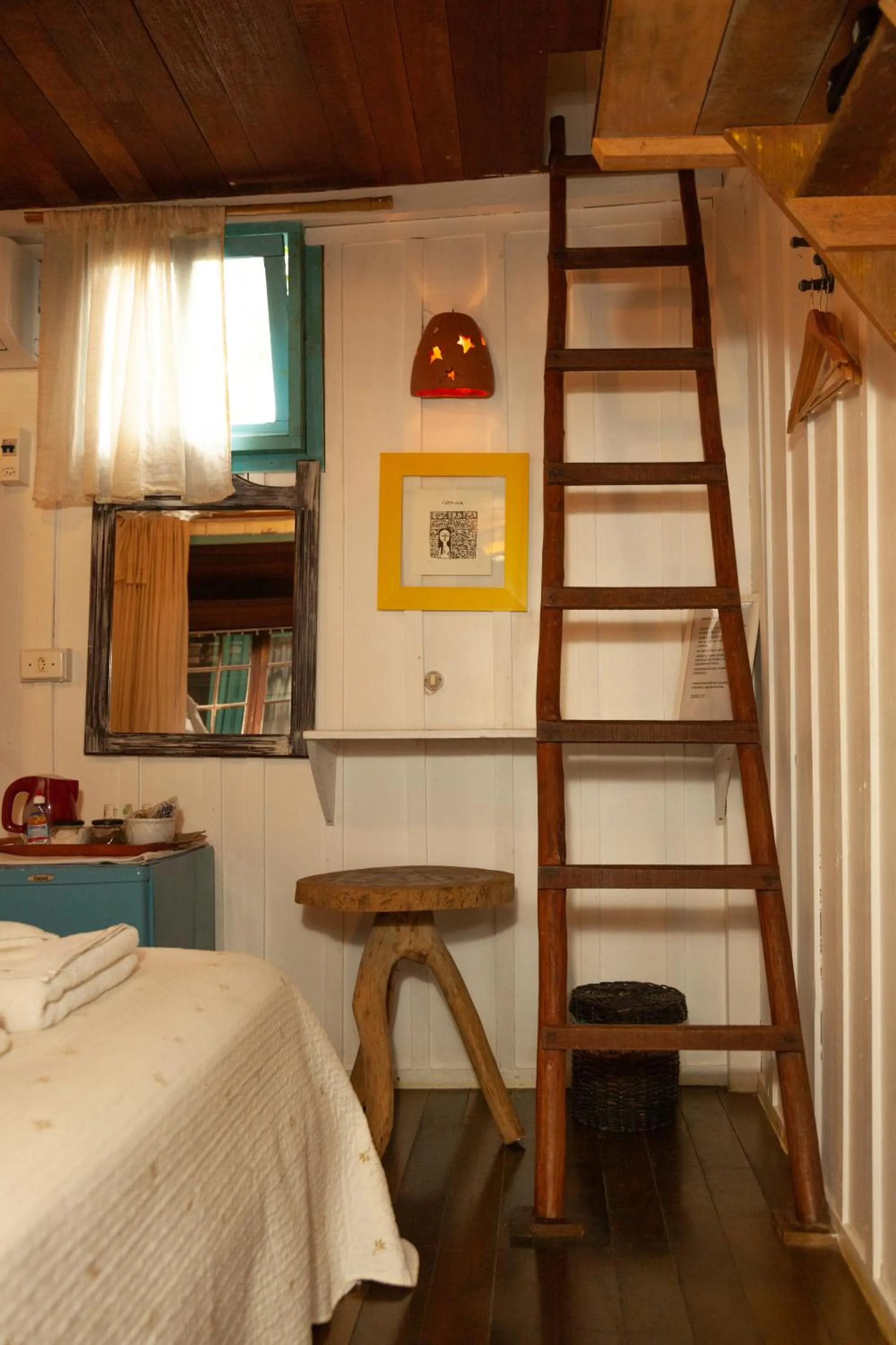 Bed in Pousada das Meninas