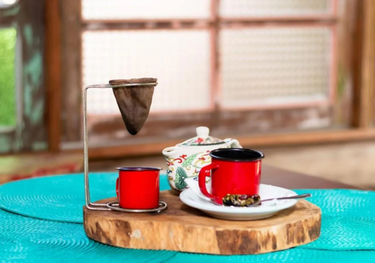 Coffee/tea facilities in Pousada das Meninas