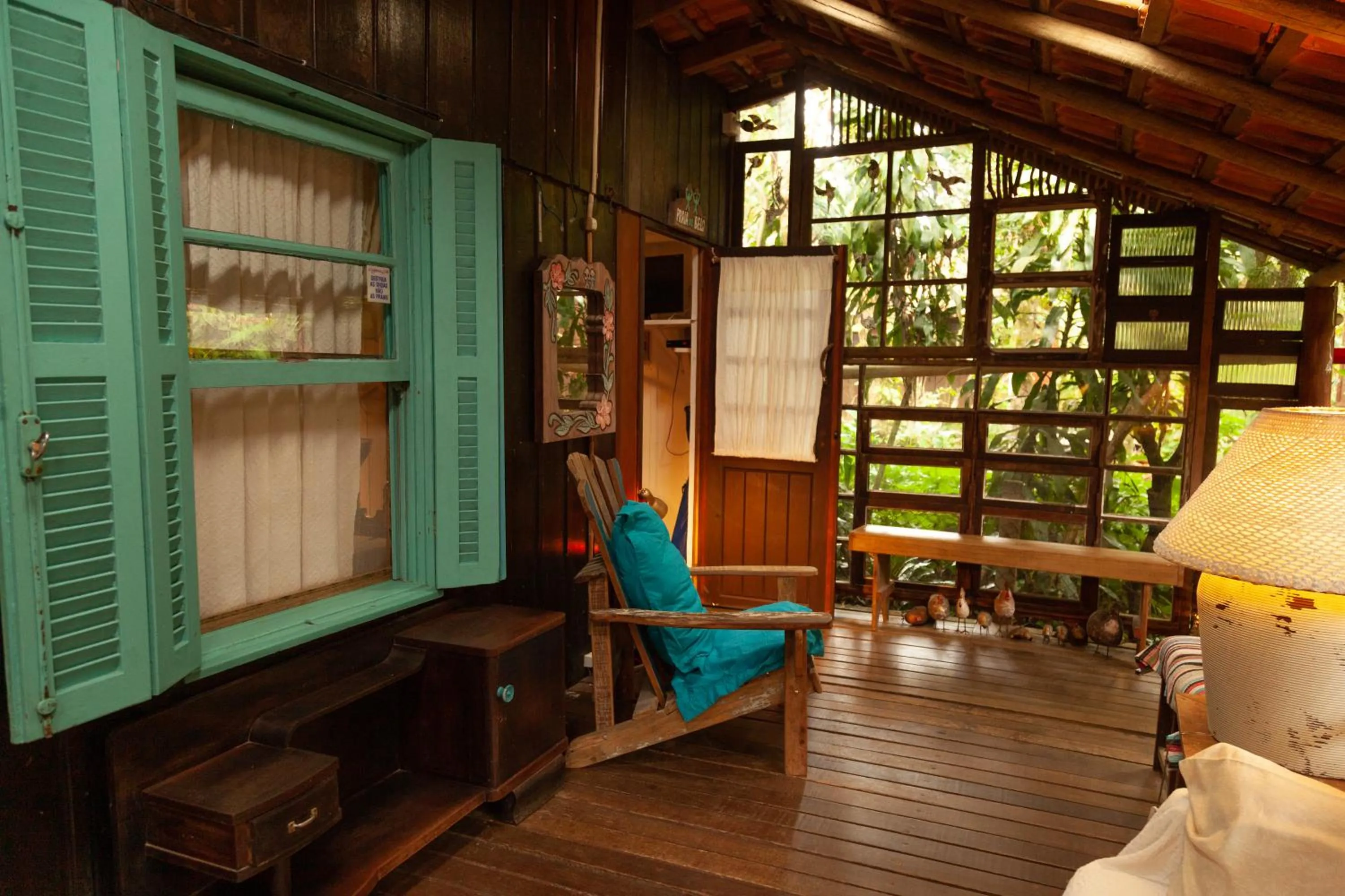 Living room in Pousada das Meninas