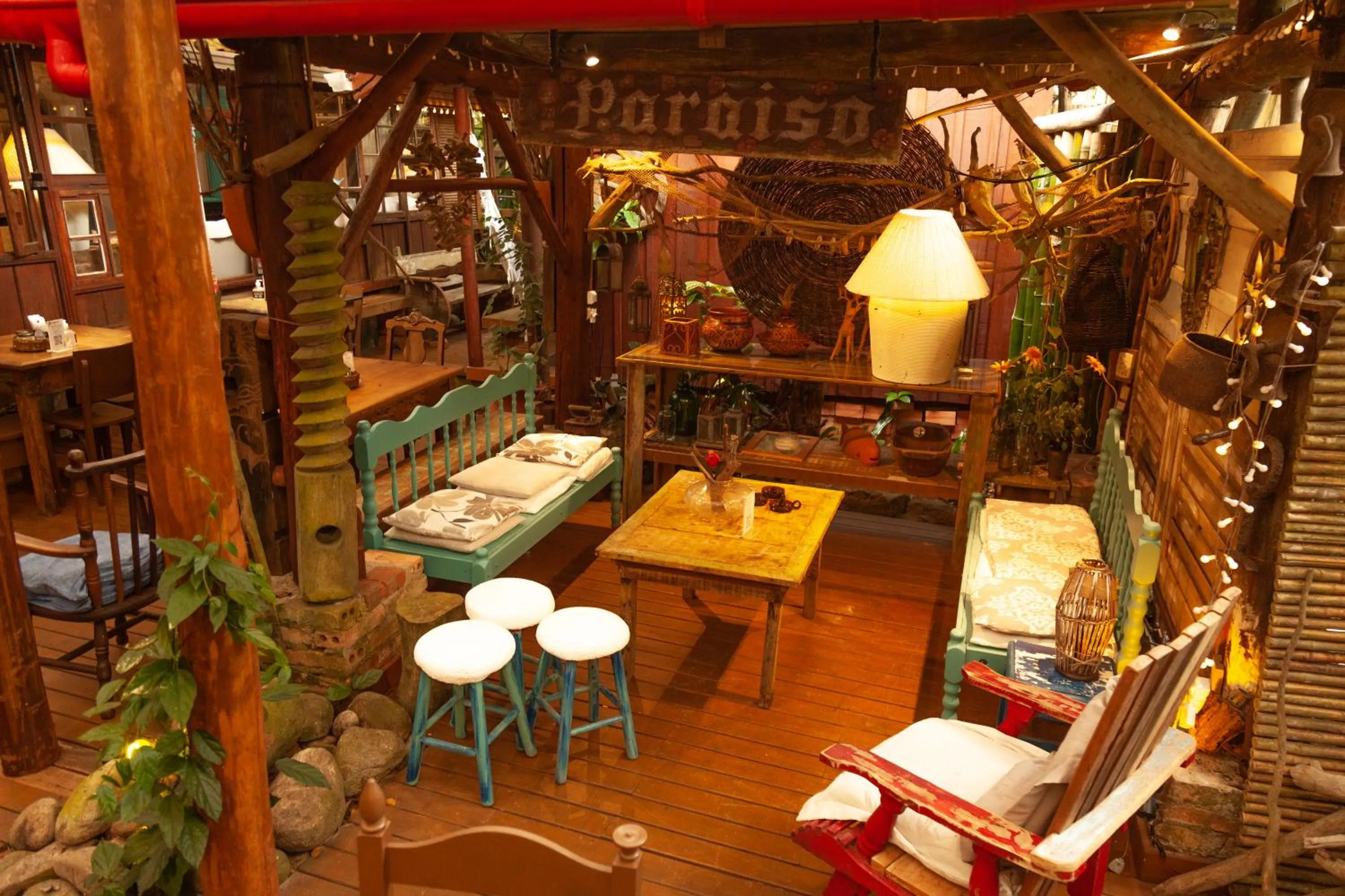 Patio in Pousada das Meninas