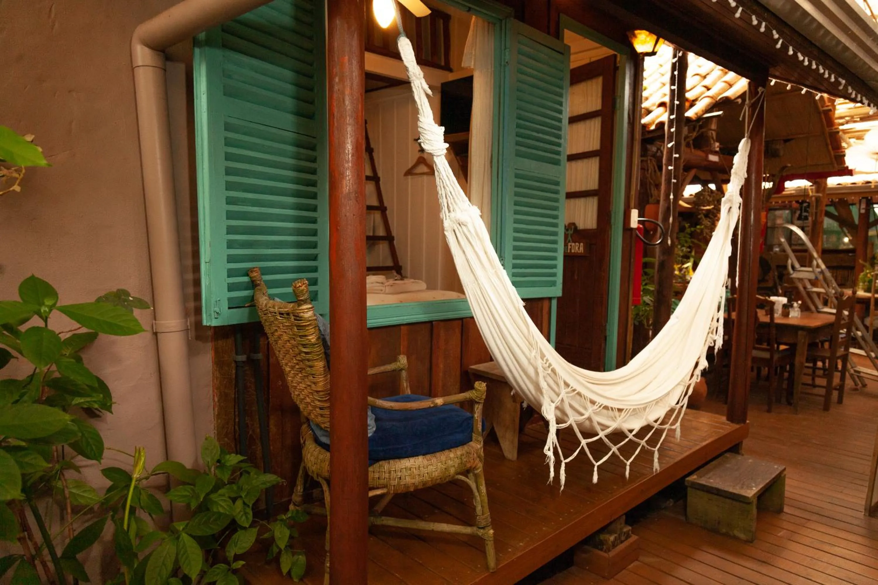 Patio in Pousada das Meninas