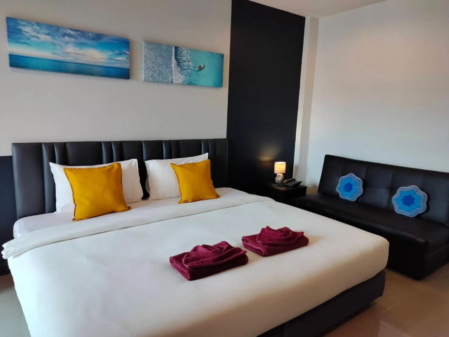 Bed in May House Karon Beach