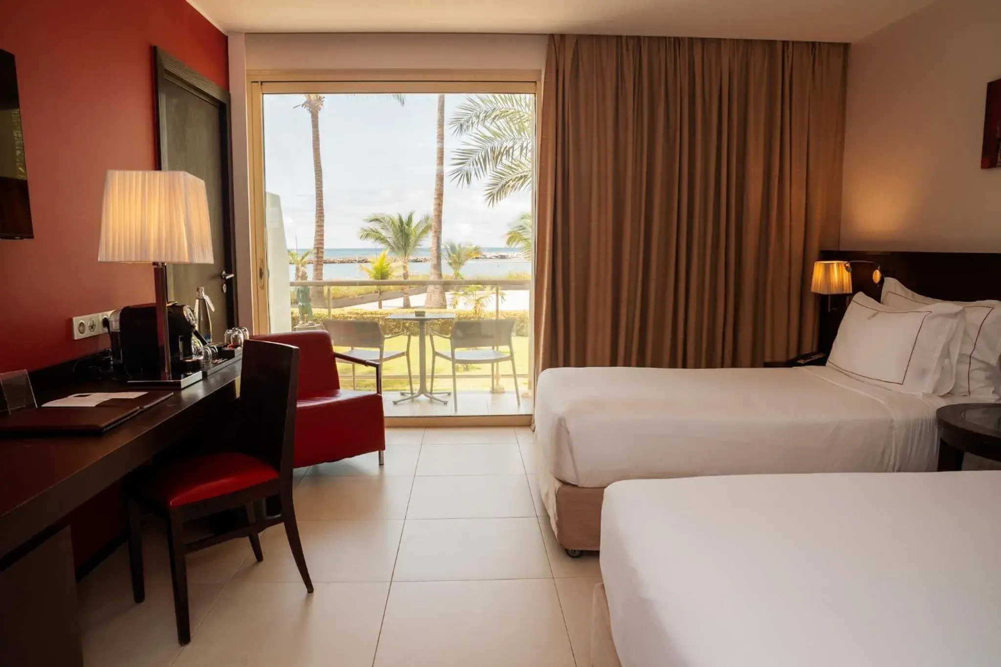 Comfort Twin Room with Sea View in Terrou-Bi Comfort Twin Room with Sea View in Terrou-Bi