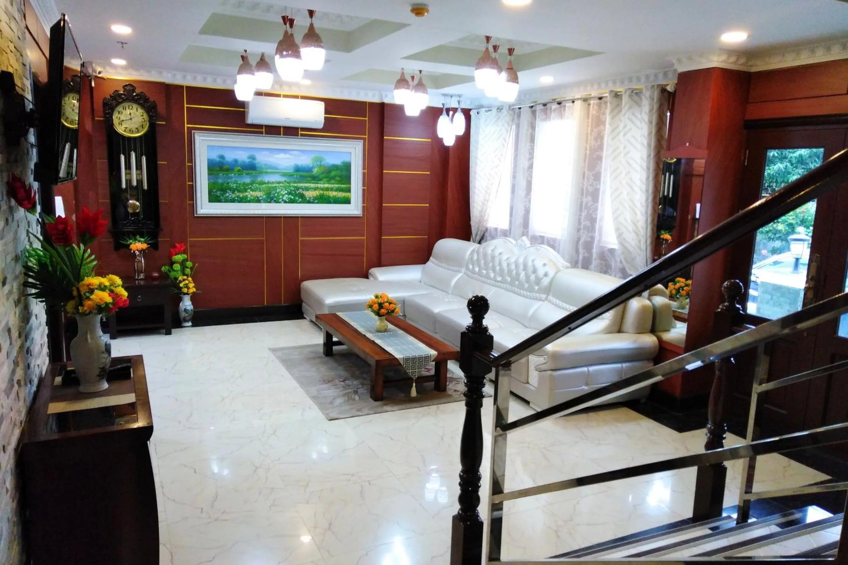 Seating area in Venezia Suites Hotel Iloilo