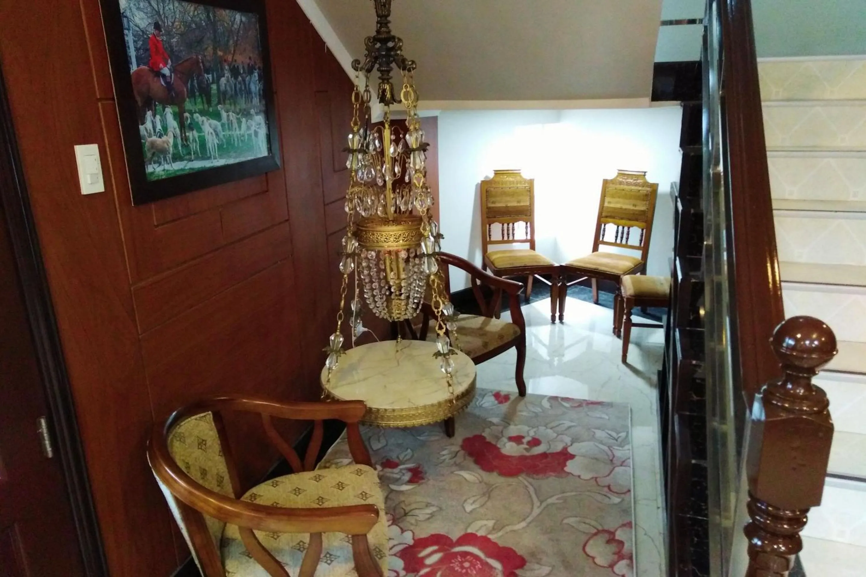 Seating area in Venezia Suites Hotel Iloilo