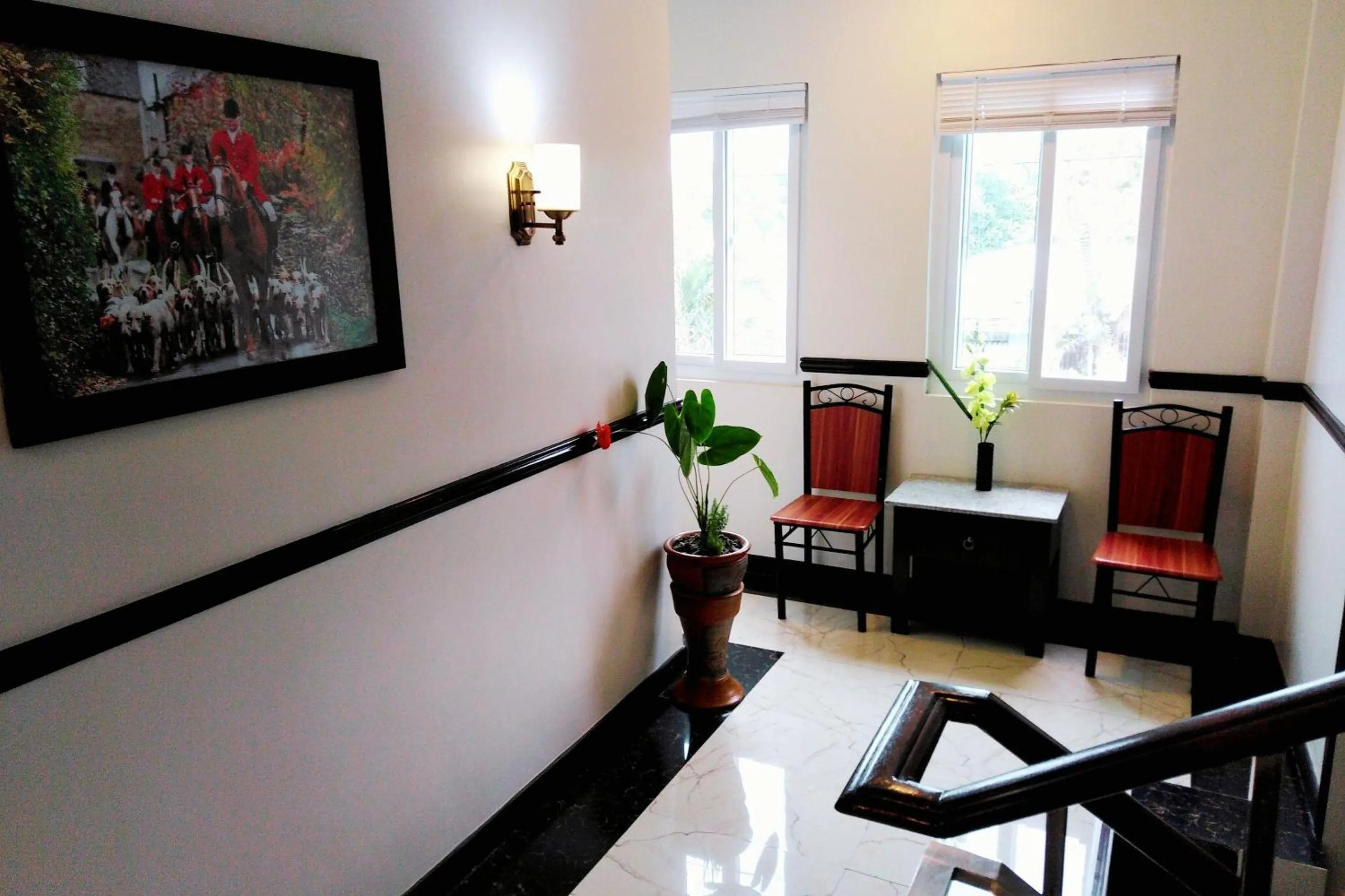 Seating area in Venezia Suites Hotel Iloilo