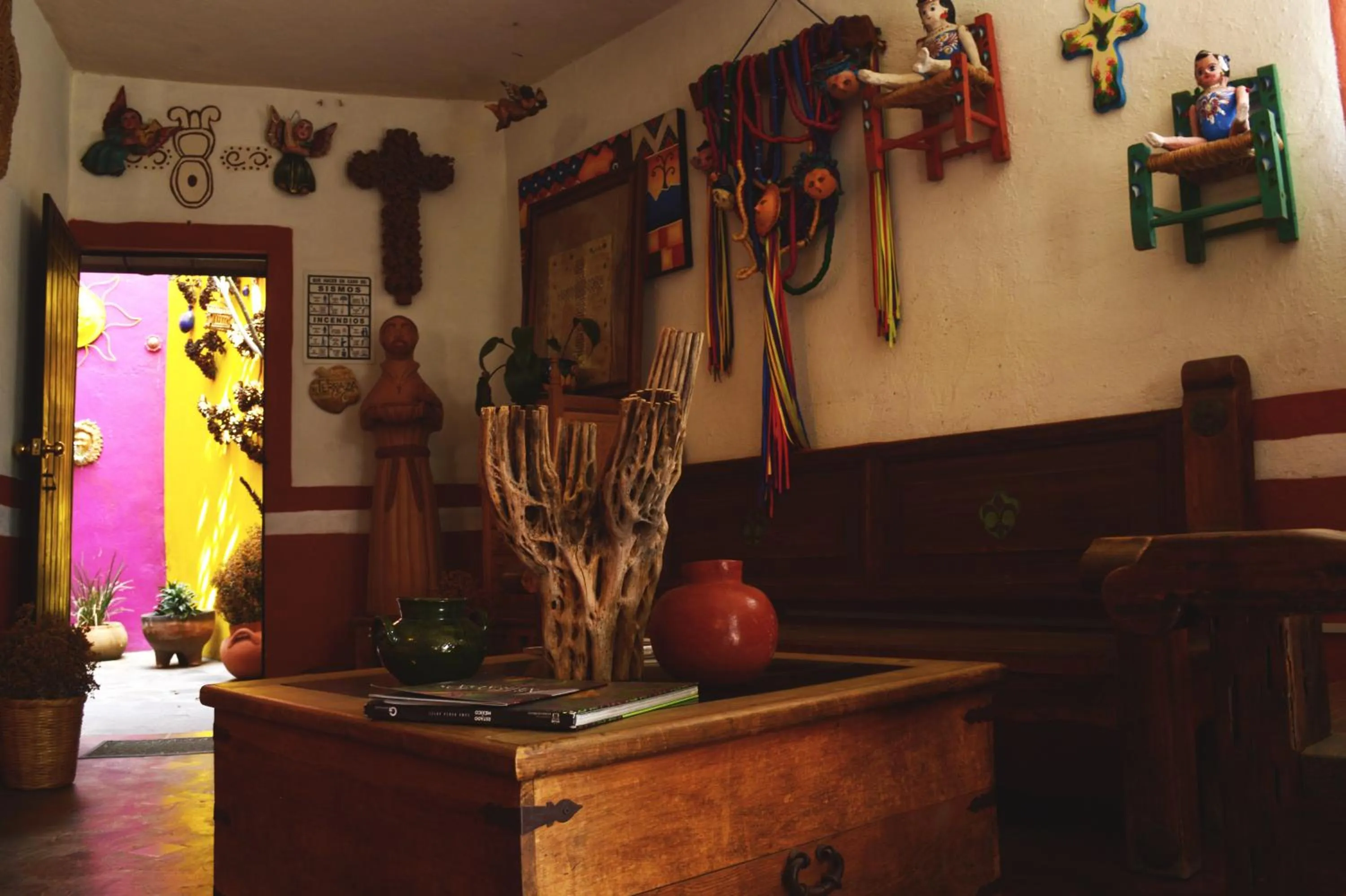 Lobby or reception in Posada del Fraile