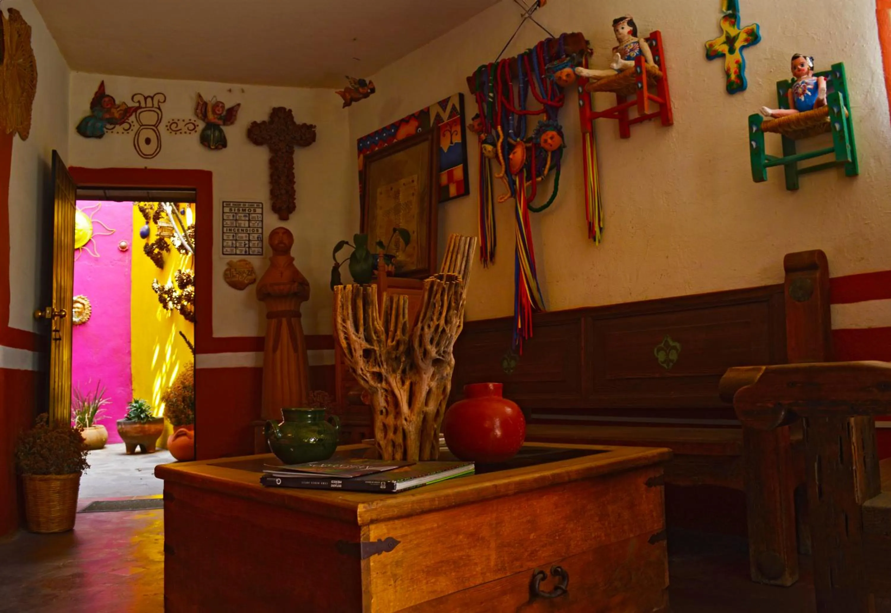 Lobby or reception in Posada del Fraile
