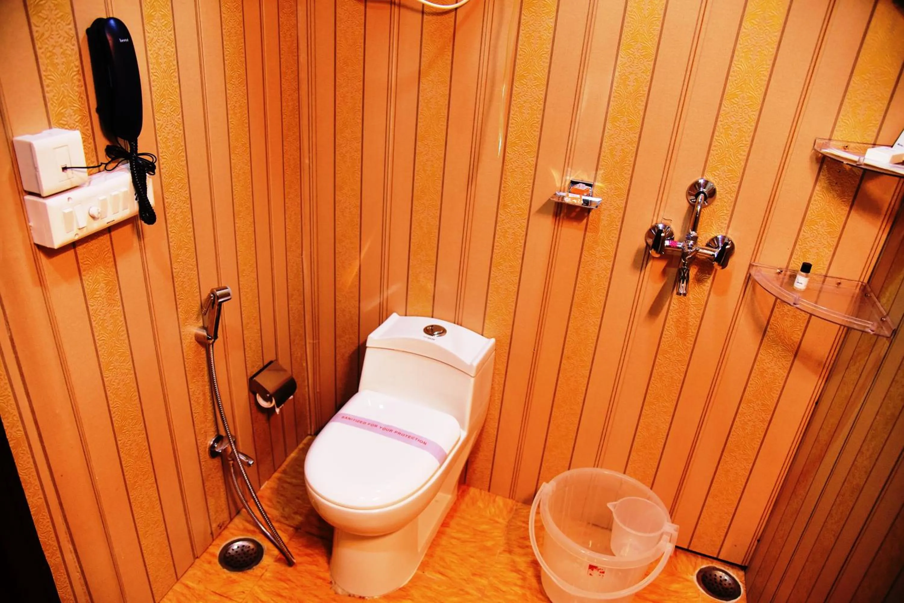 Bathroom in Hotel Bamboo Castle