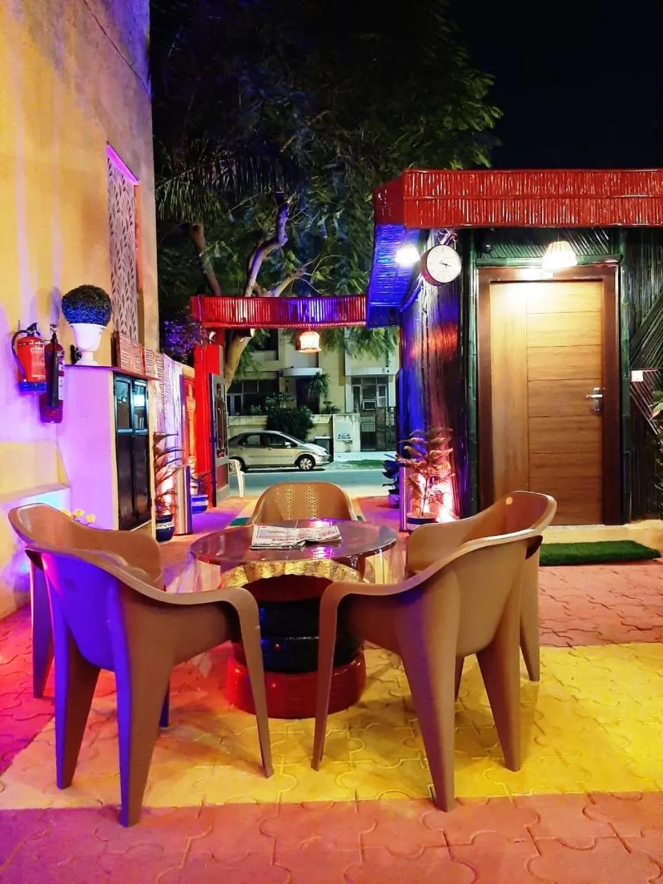 Breakfast in Hotel Bamboo Castle