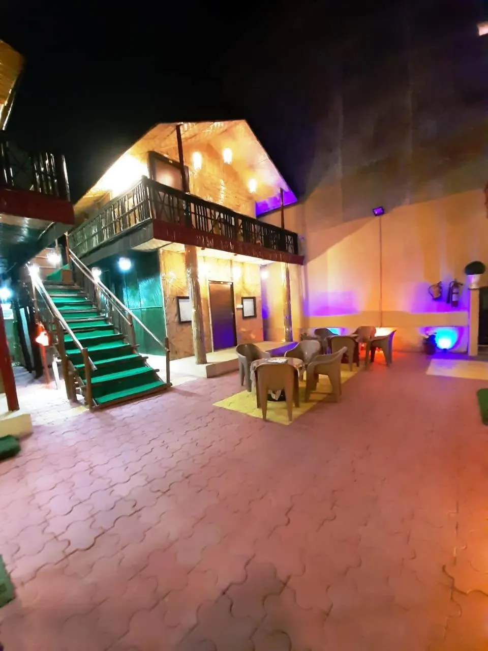 Lobby or reception in Hotel Bamboo Castle