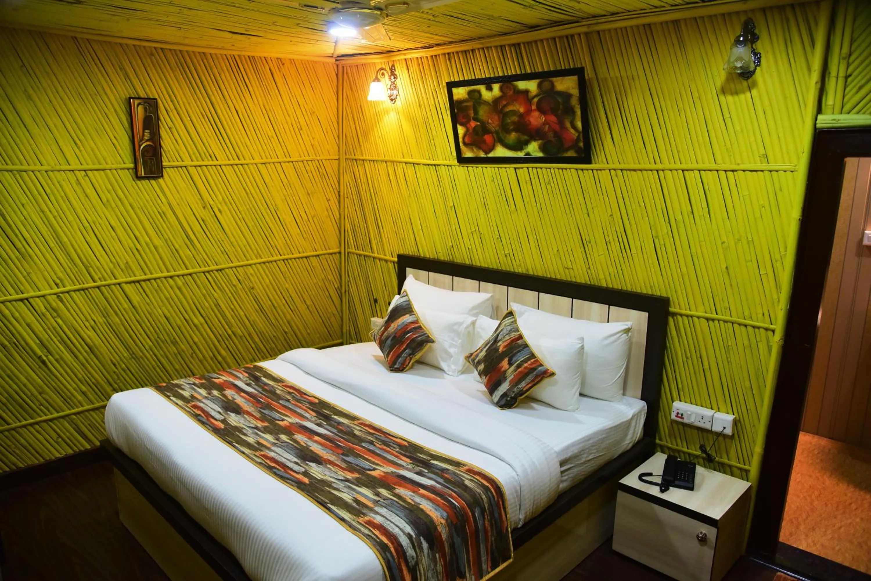 Bedroom in Hotel Bamboo Castle