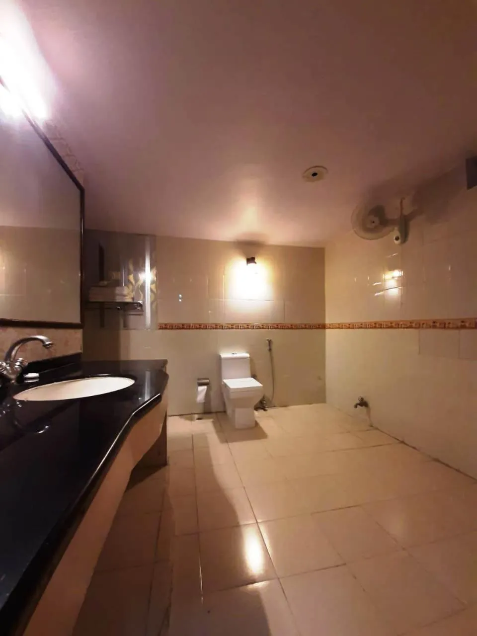 Bathroom in Hotel Bamboo Castle