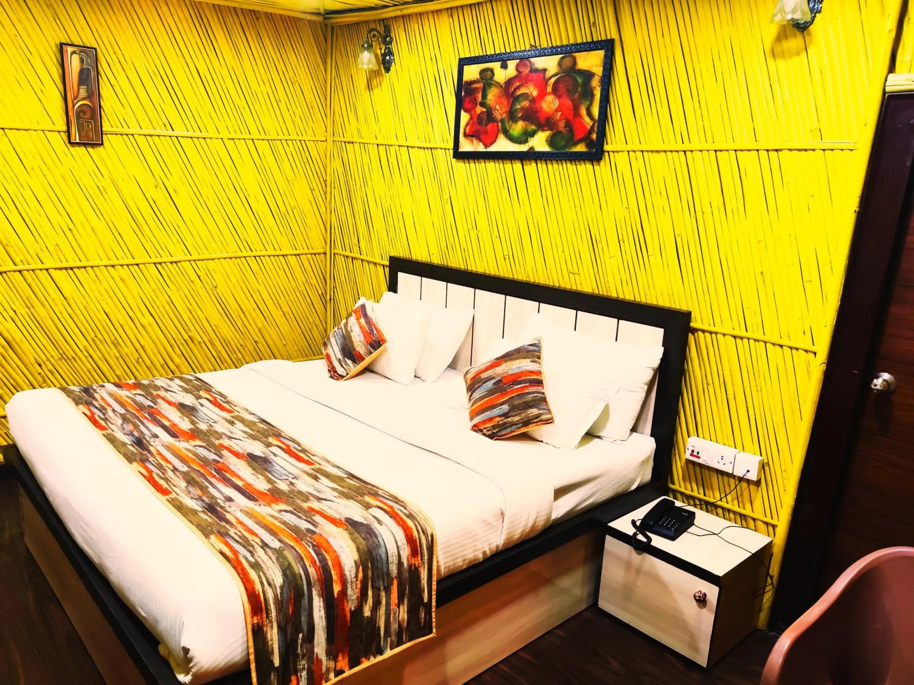 Bedroom in Hotel Bamboo Castle