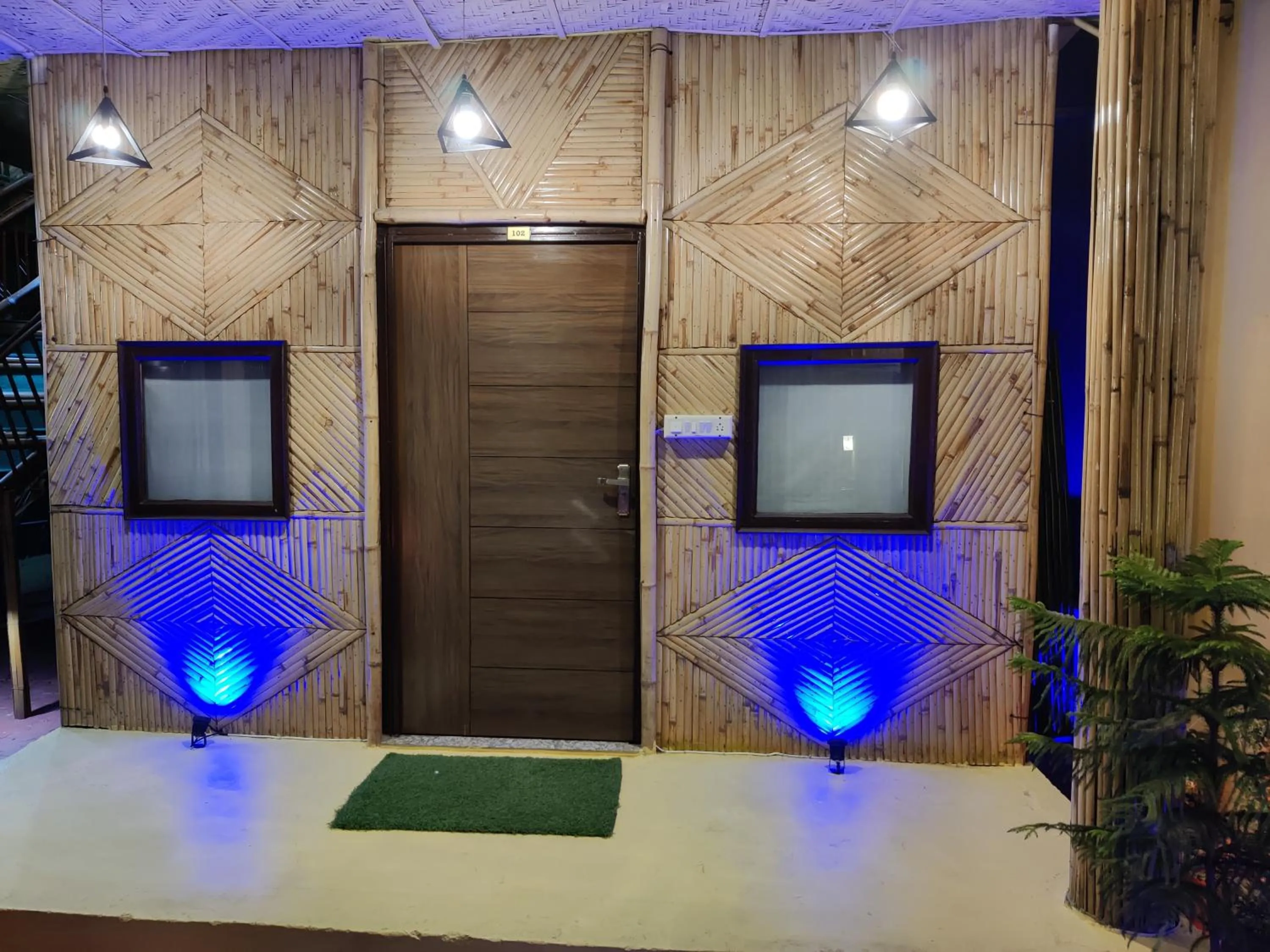 View (from property/room) in Hotel Bamboo Castle