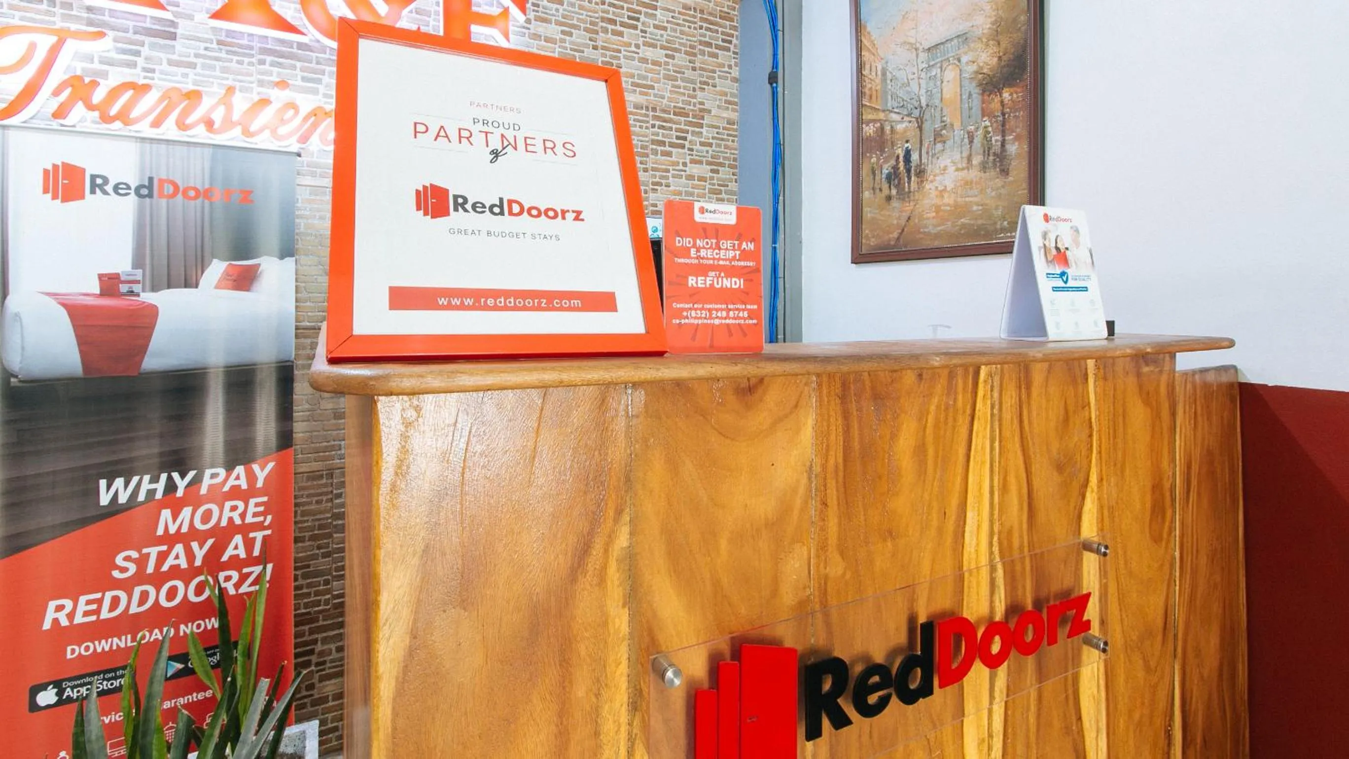 Lobby or reception in RedDoorz at A&F C5 Pinagsama Taguig