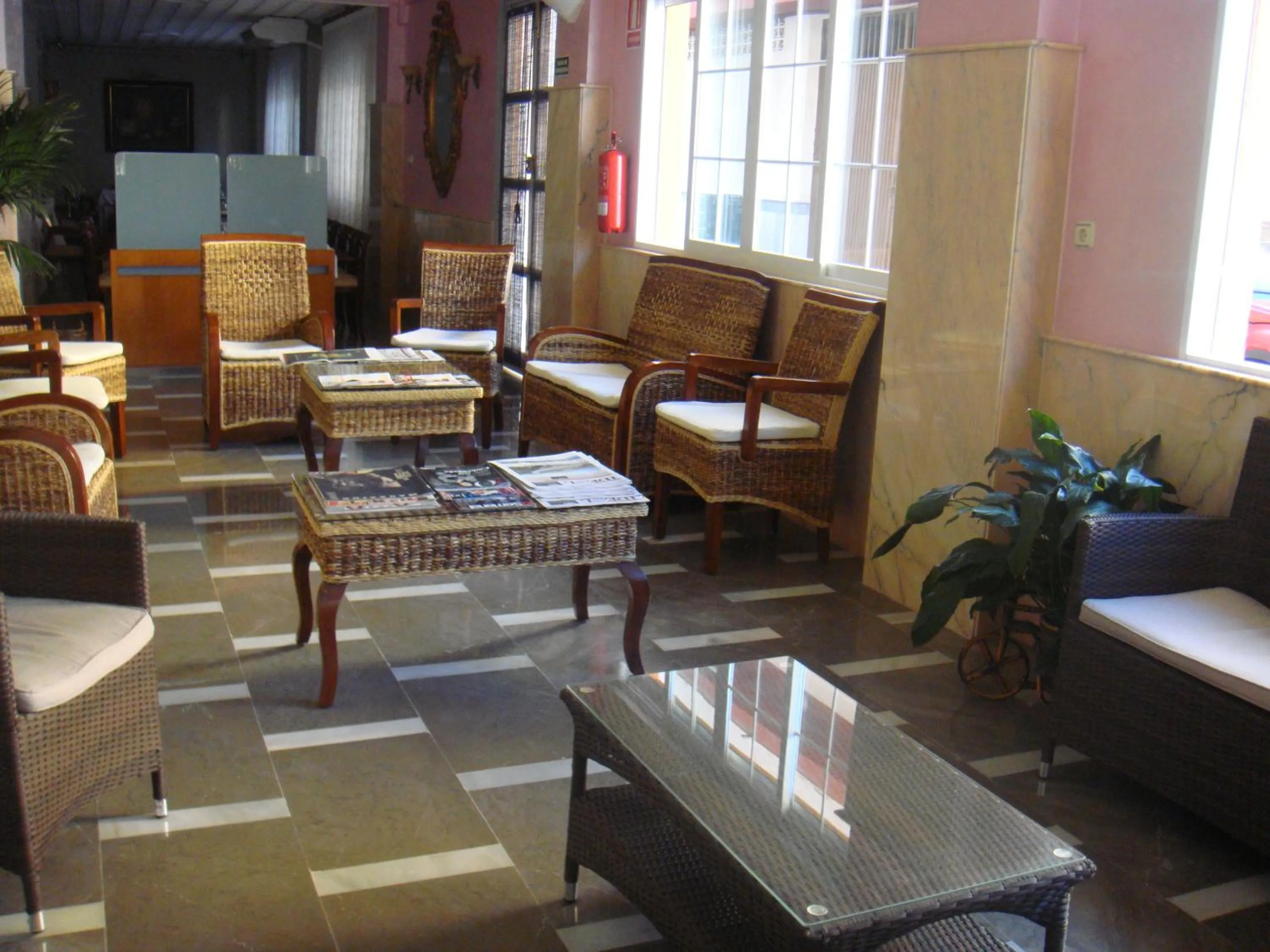 Lobby or reception in Hotel Sacratif