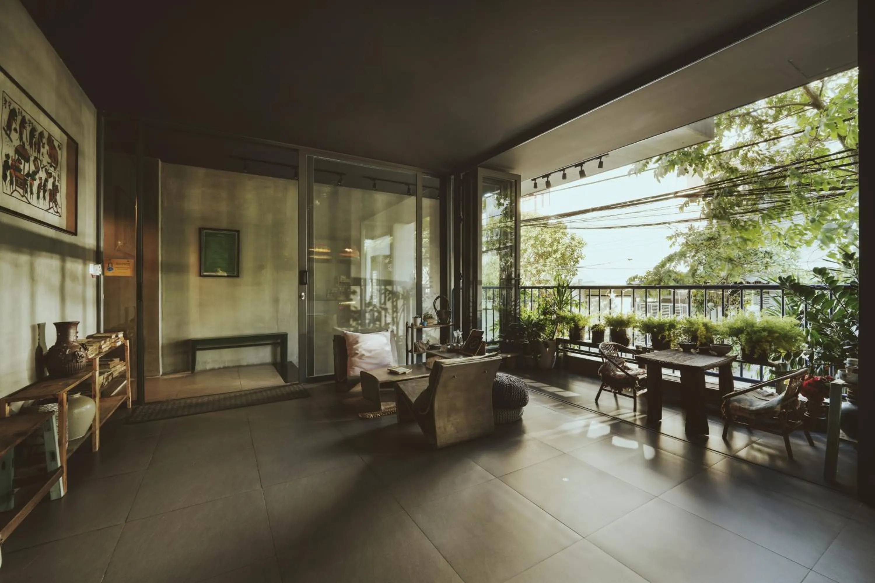 Lobby or reception in La Maison Des Délices