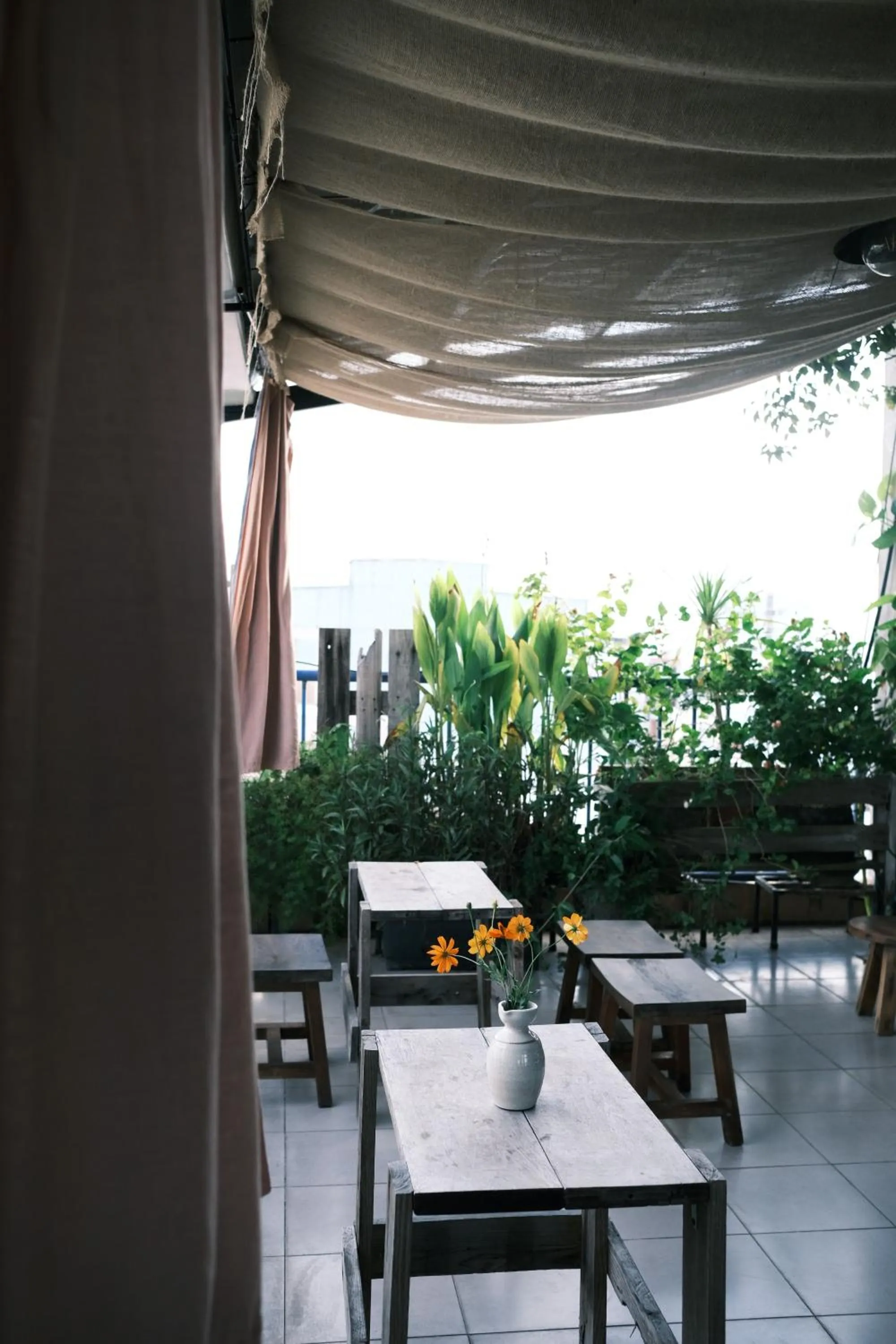 Seating area in La Maison Des Délices