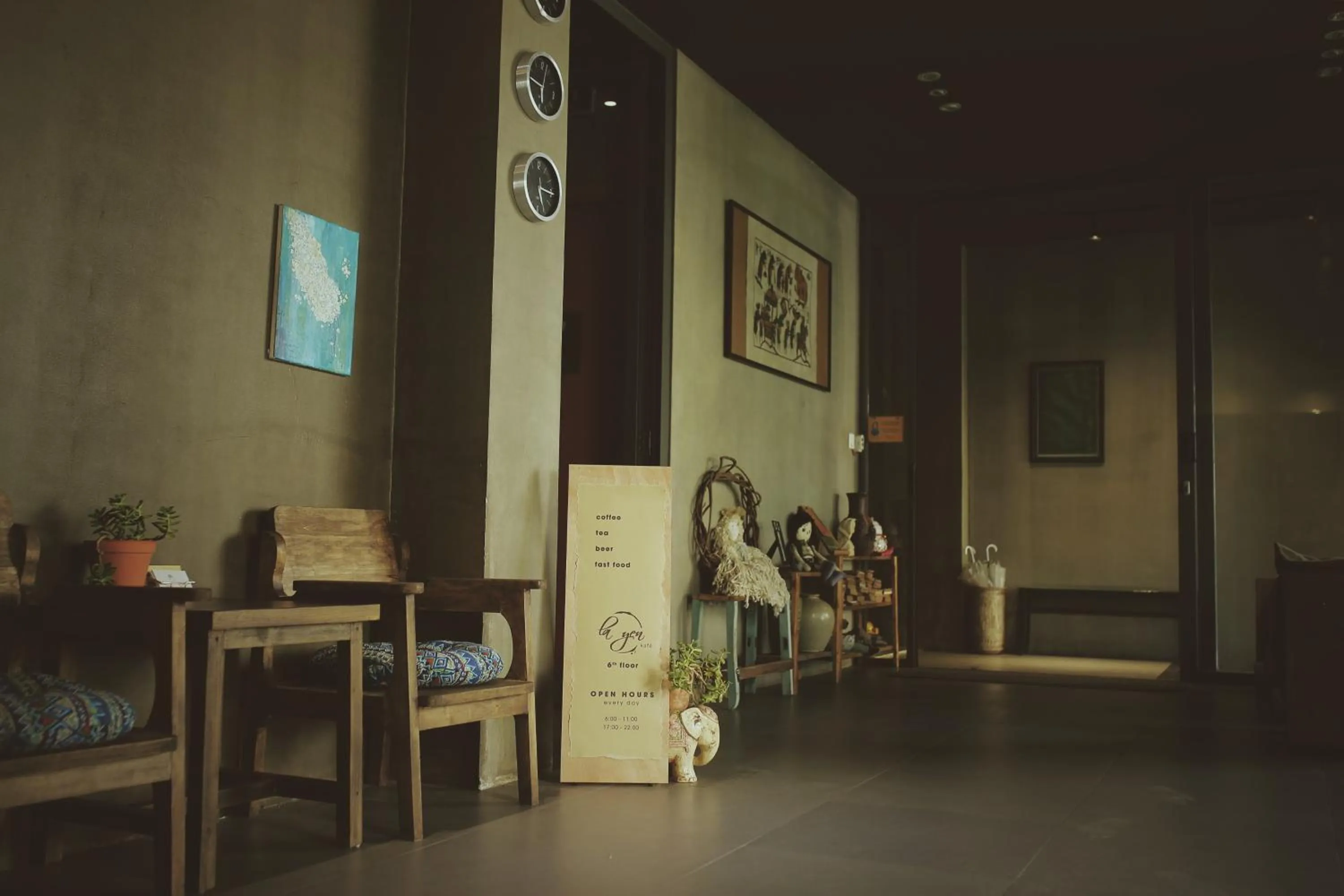 Lobby or reception in La Maison Des Délices