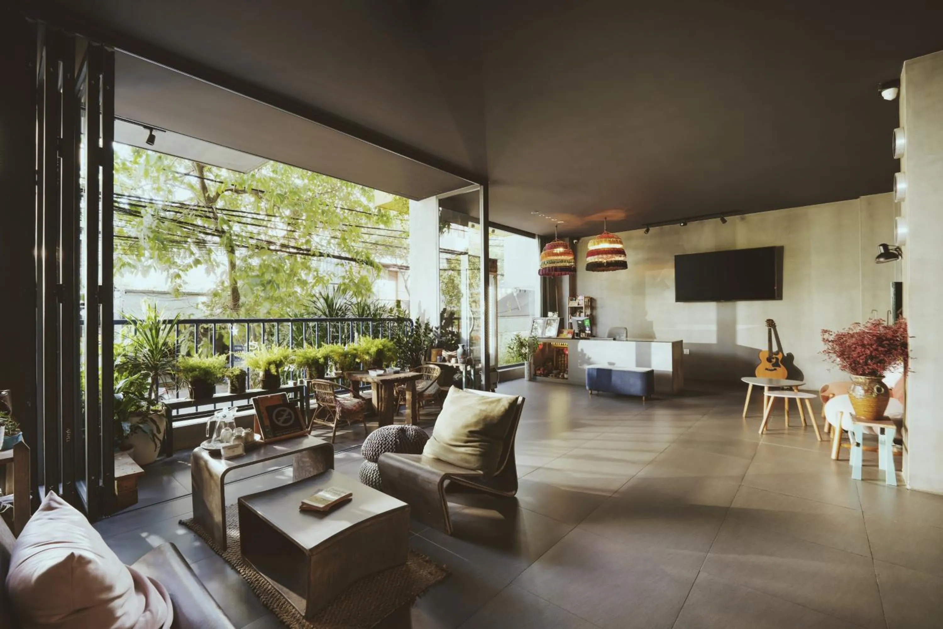 Lobby or reception in La Maison Des Délices