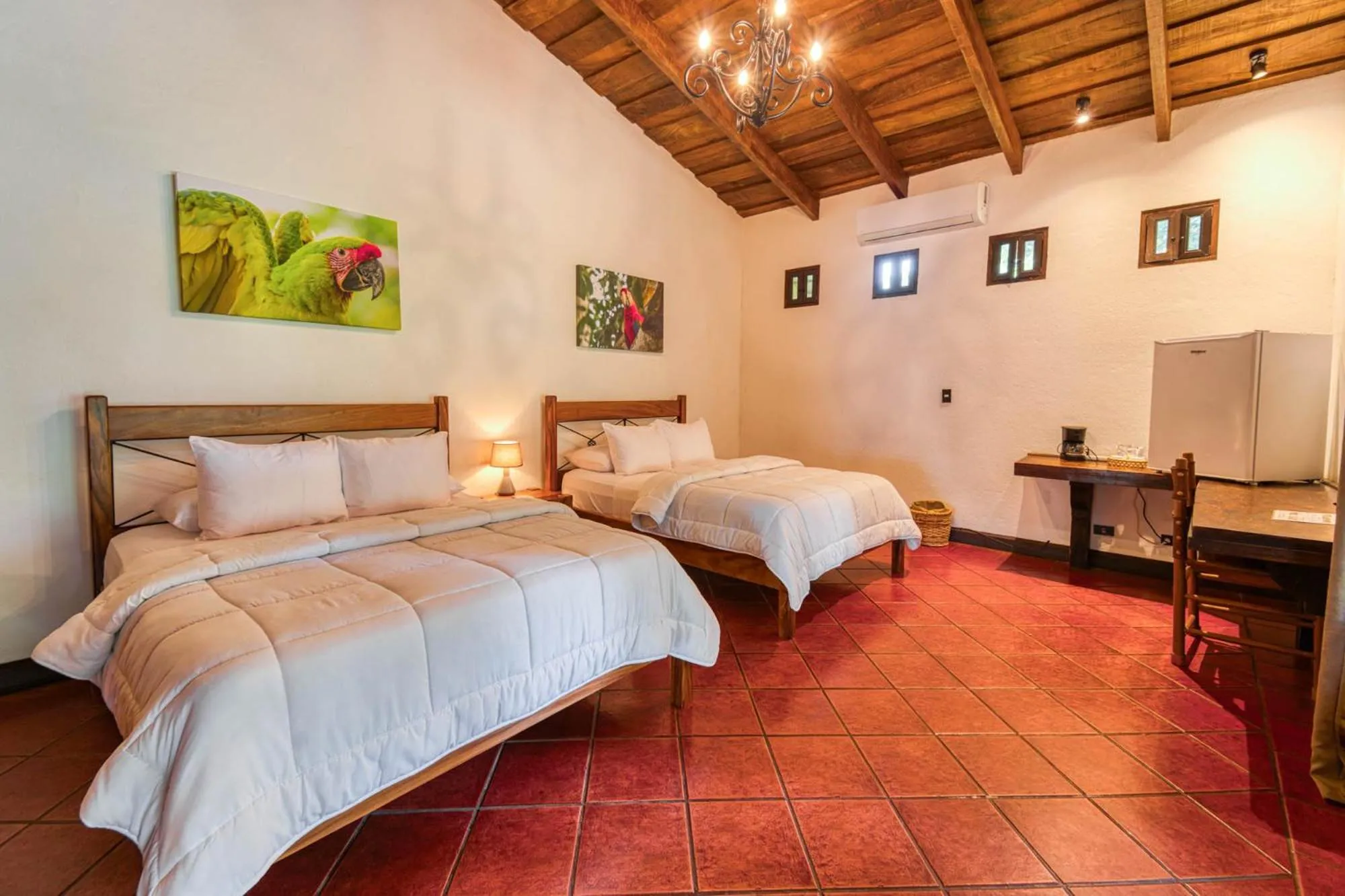 Bedroom, Bed in Hacienda La Pacífica Eco-Lodge