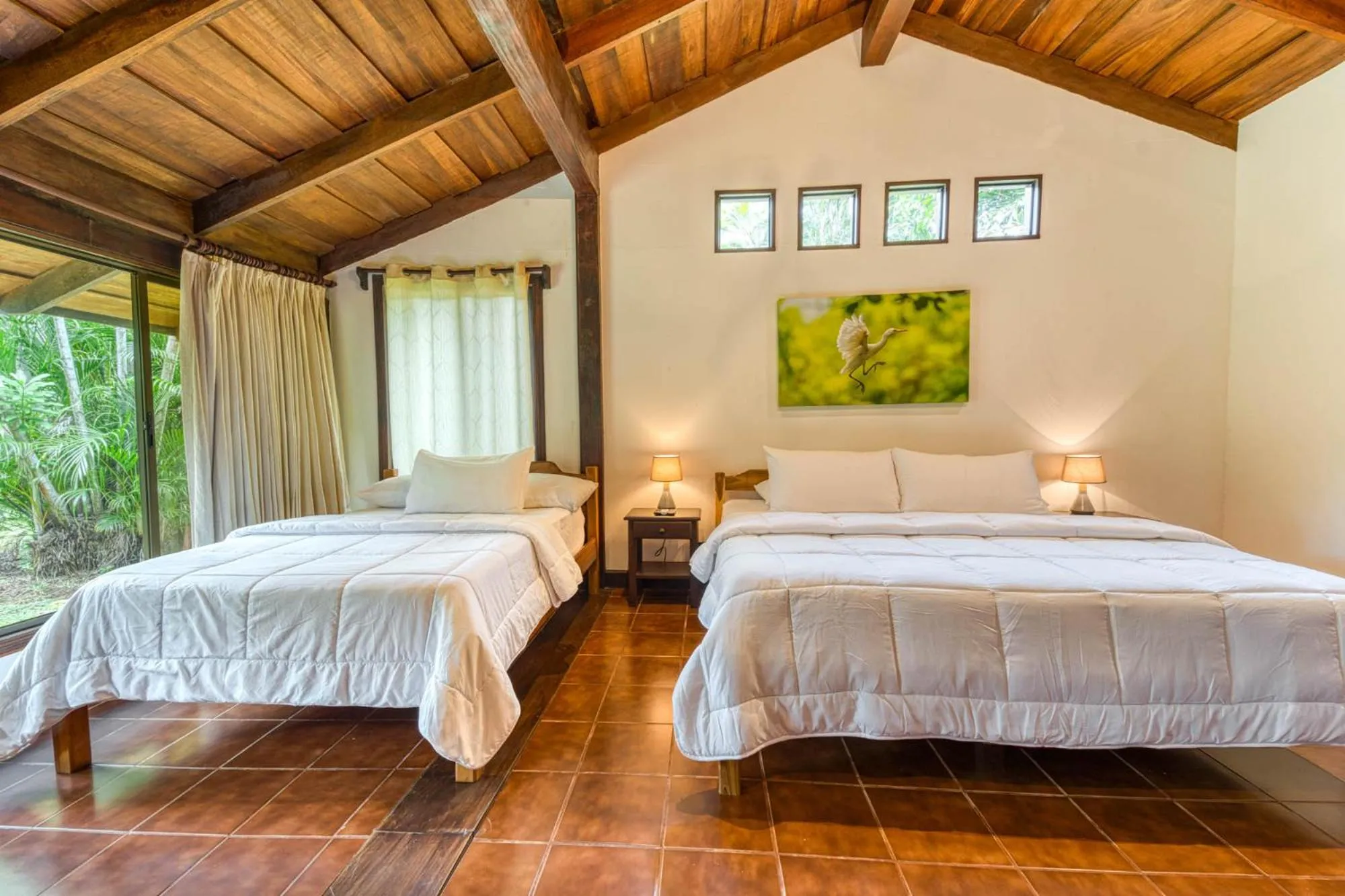Bedroom, Bed in Hacienda La Pacífica Eco-Lodge