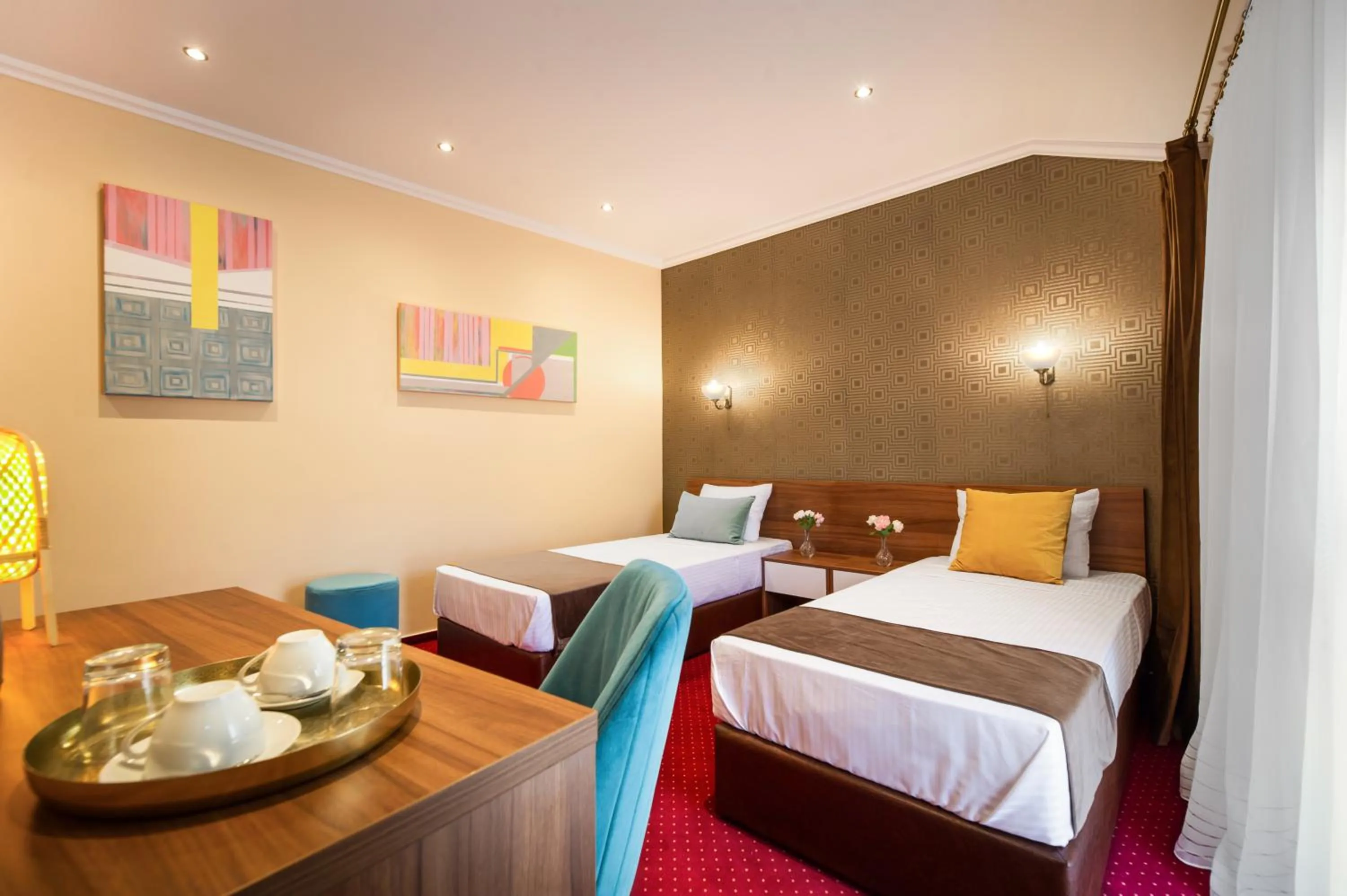 Photo of the whole room, Bed in BUCUR 9