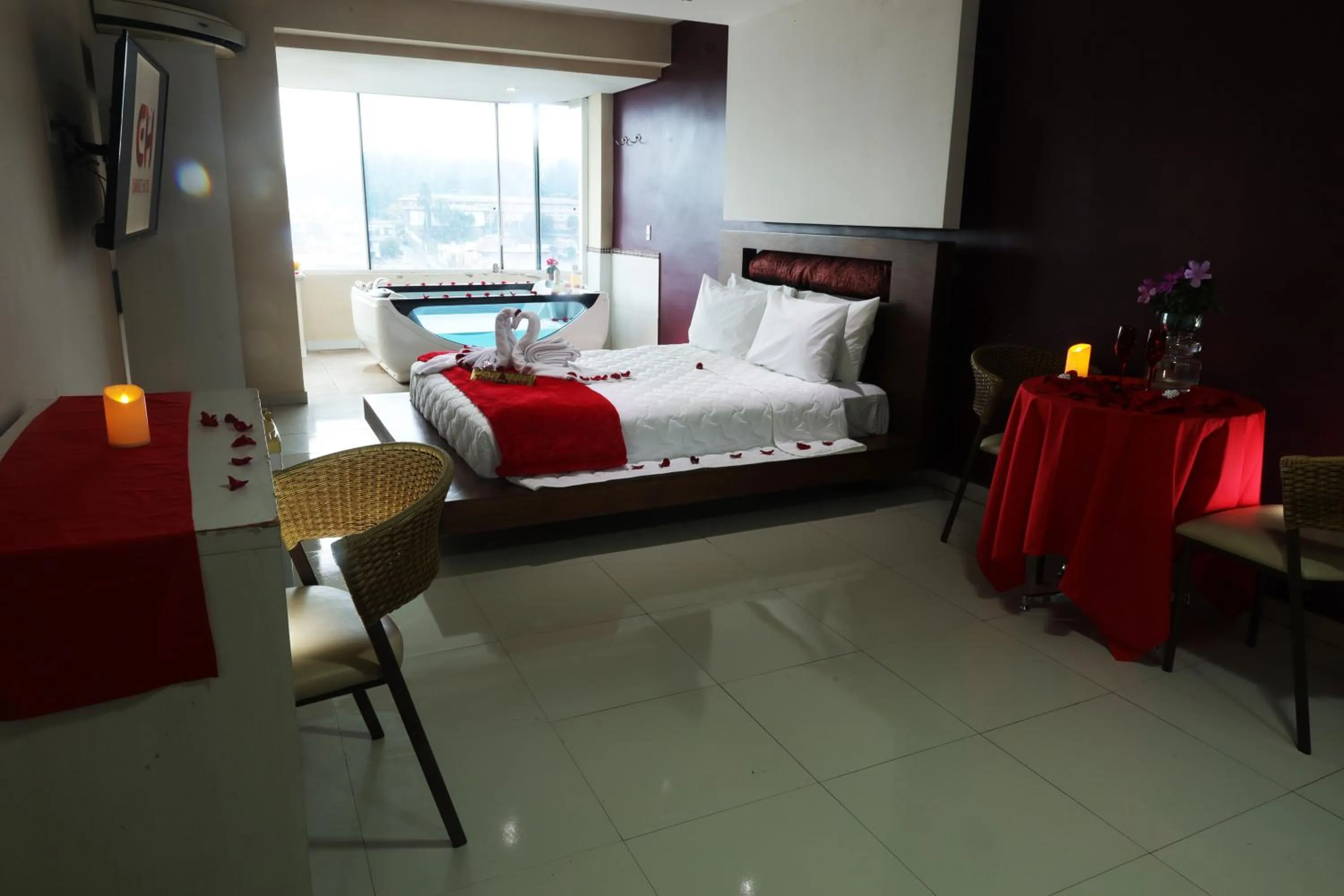 Bed in Emirates Hotel & Suites