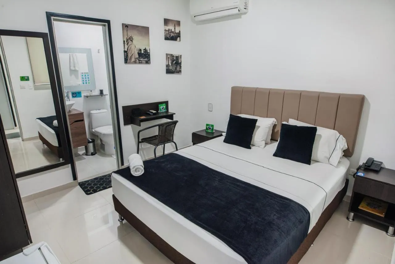 Bed in La Cabrera Hotel Boutique