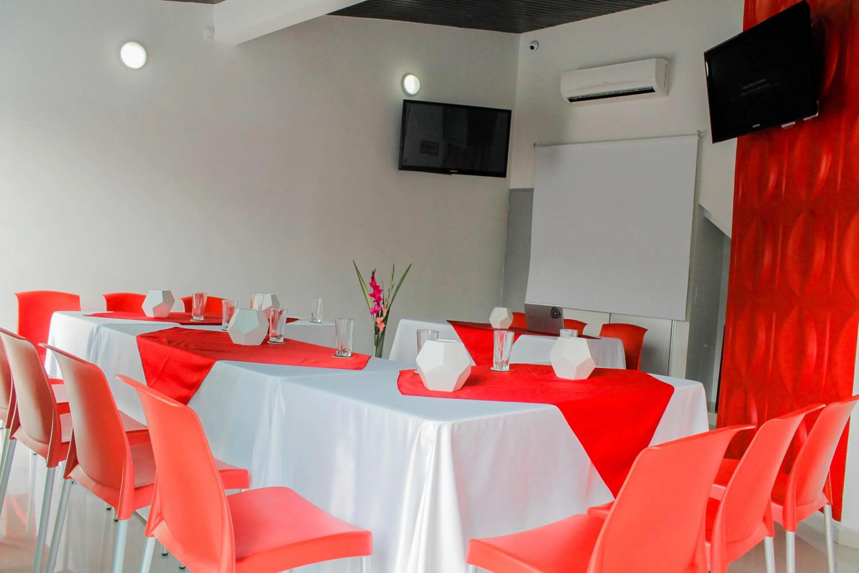 Seating area in La Cabrera Hotel Boutique