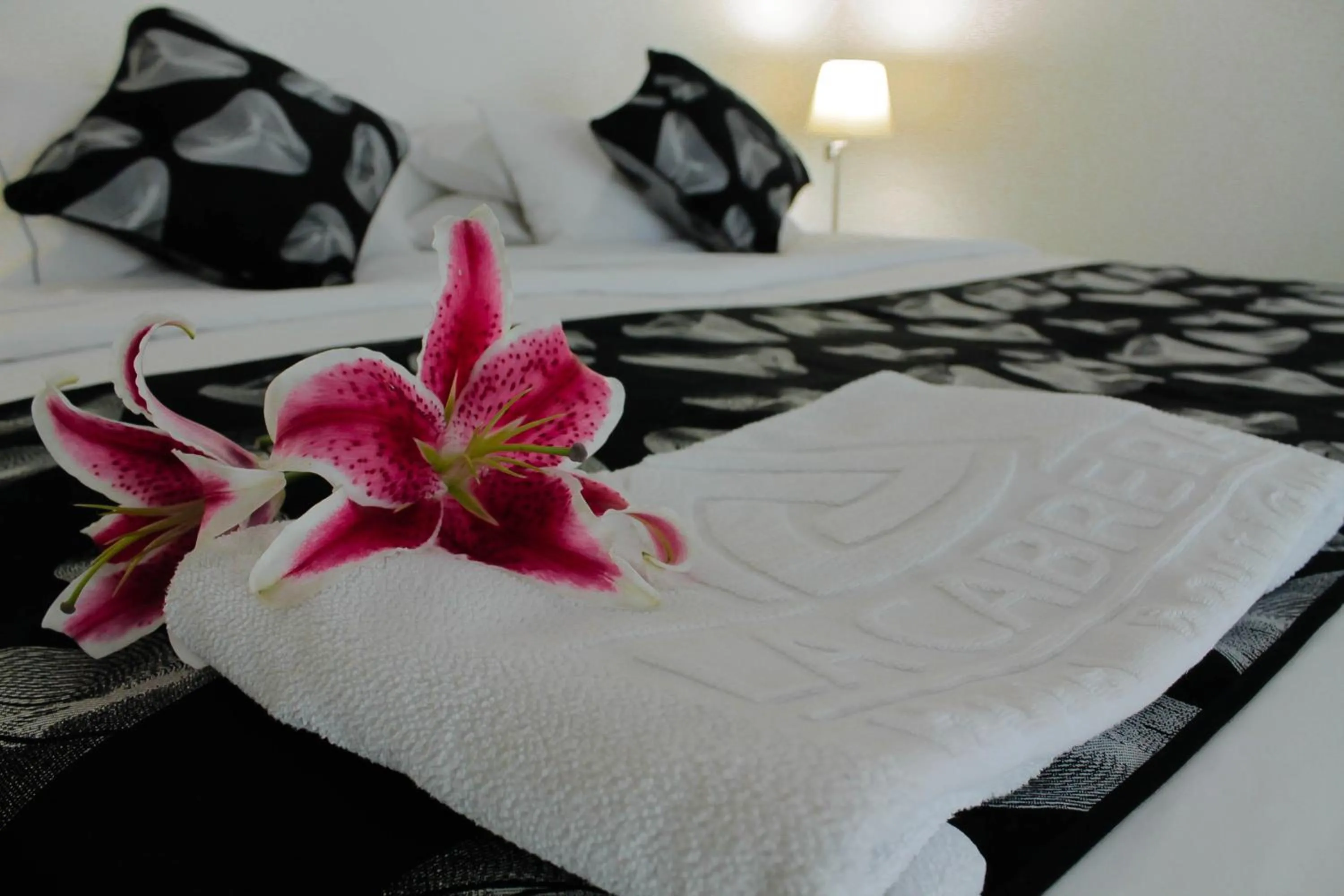 Decorative detail, Bed in La Cabrera Hotel Boutique